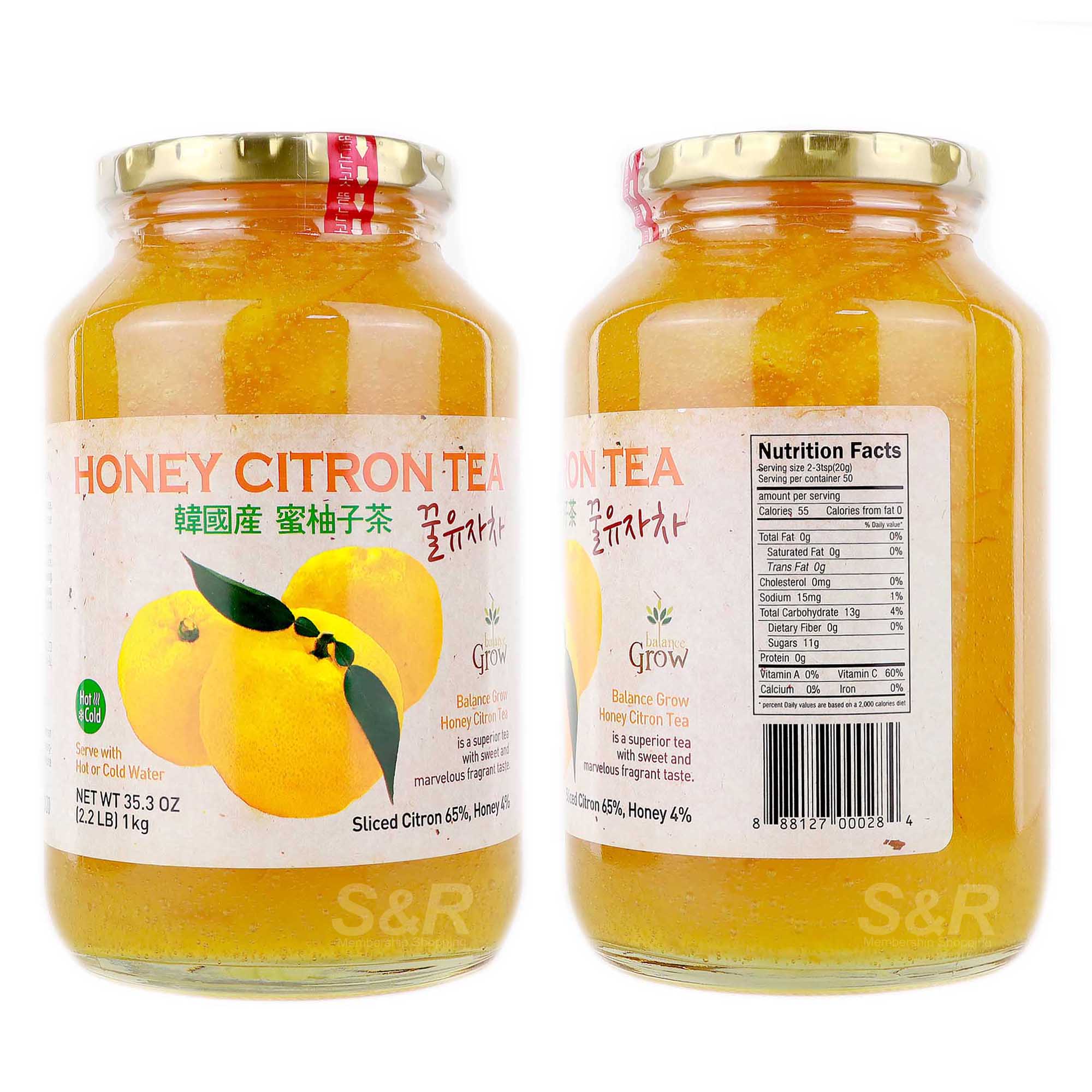 Balance Grow Honey Citron