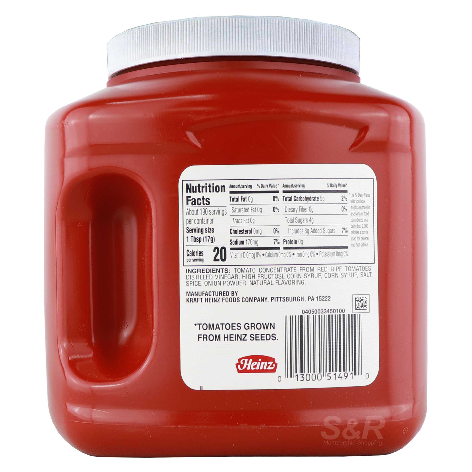 Heinz Tomato Ketchup Jug 3.23kg