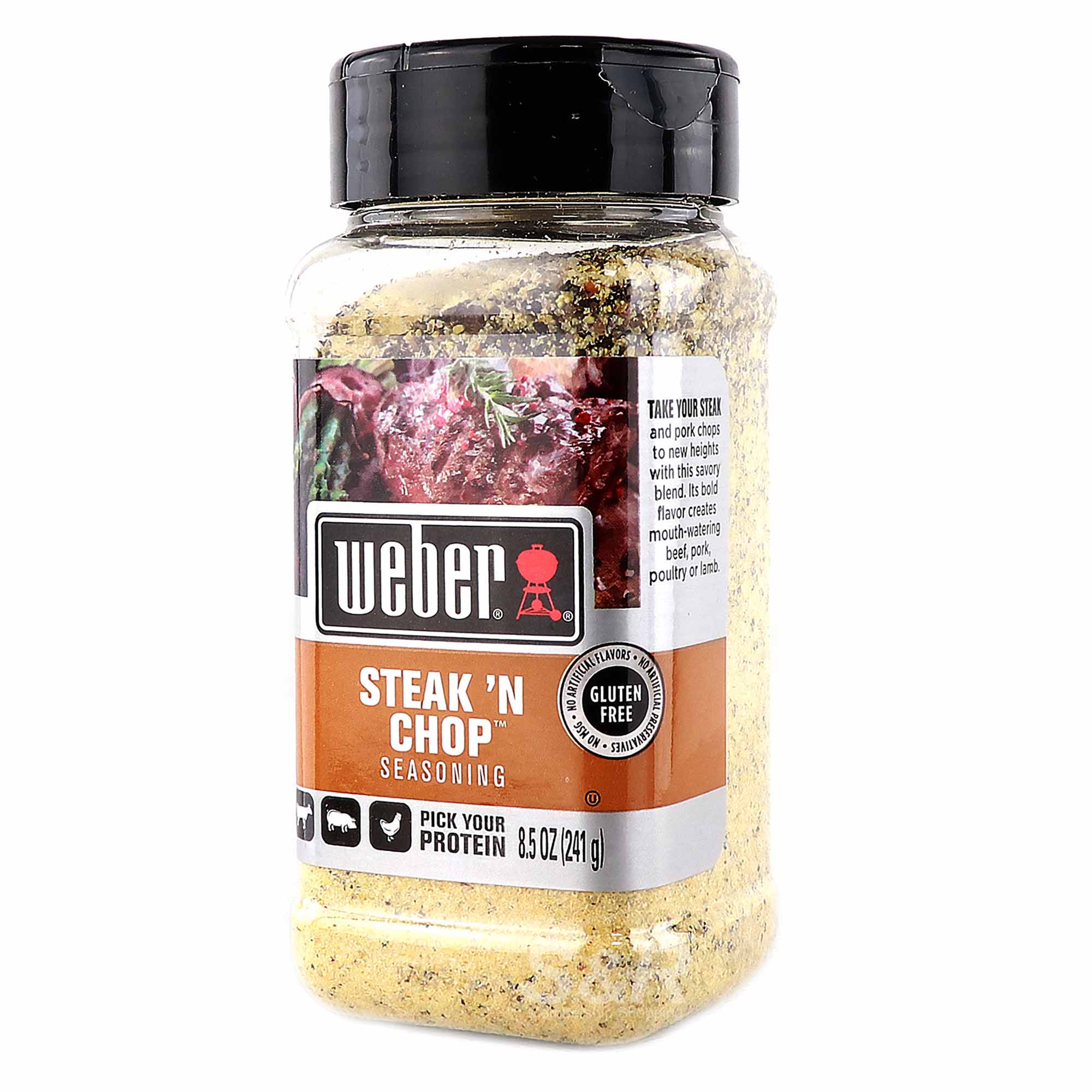 Weber Steak 'N Chop Seasoning, 6 oz 