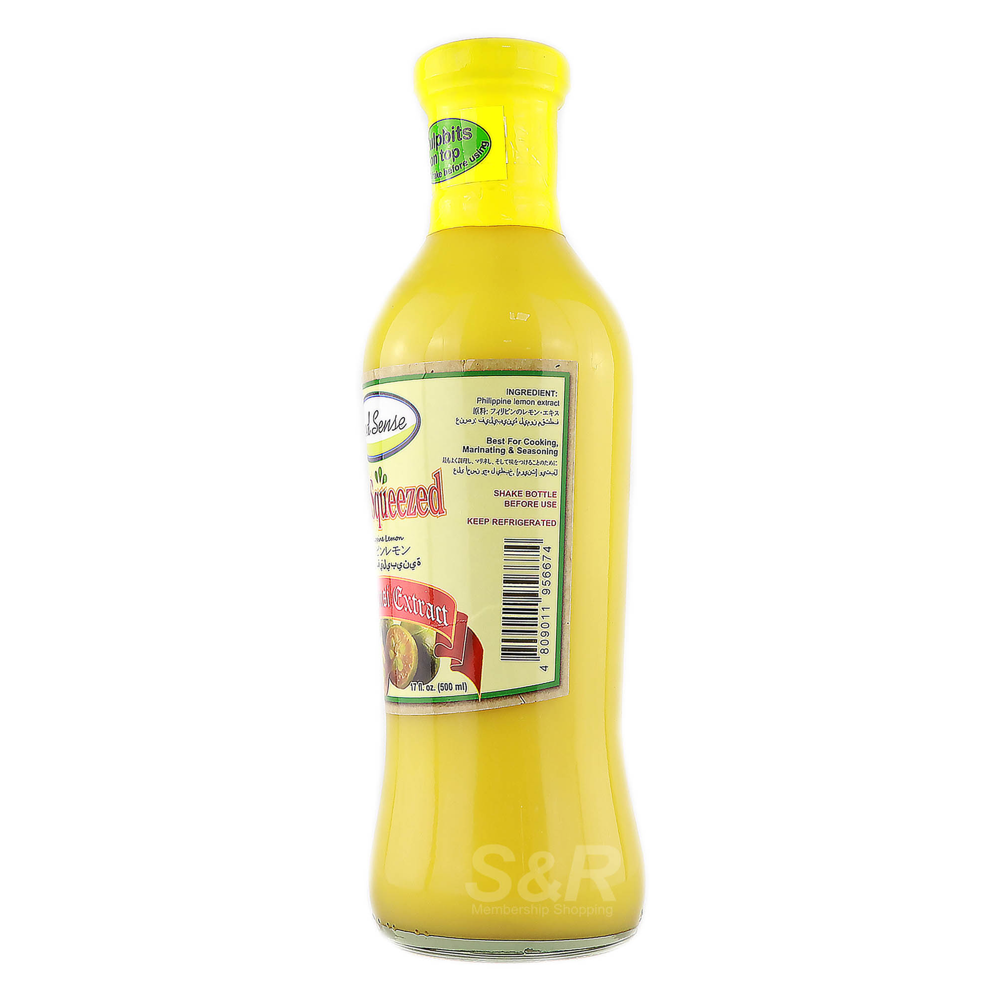 Good Sense Real Squeezed Philippine Lemon Calamansi Extract 500mL