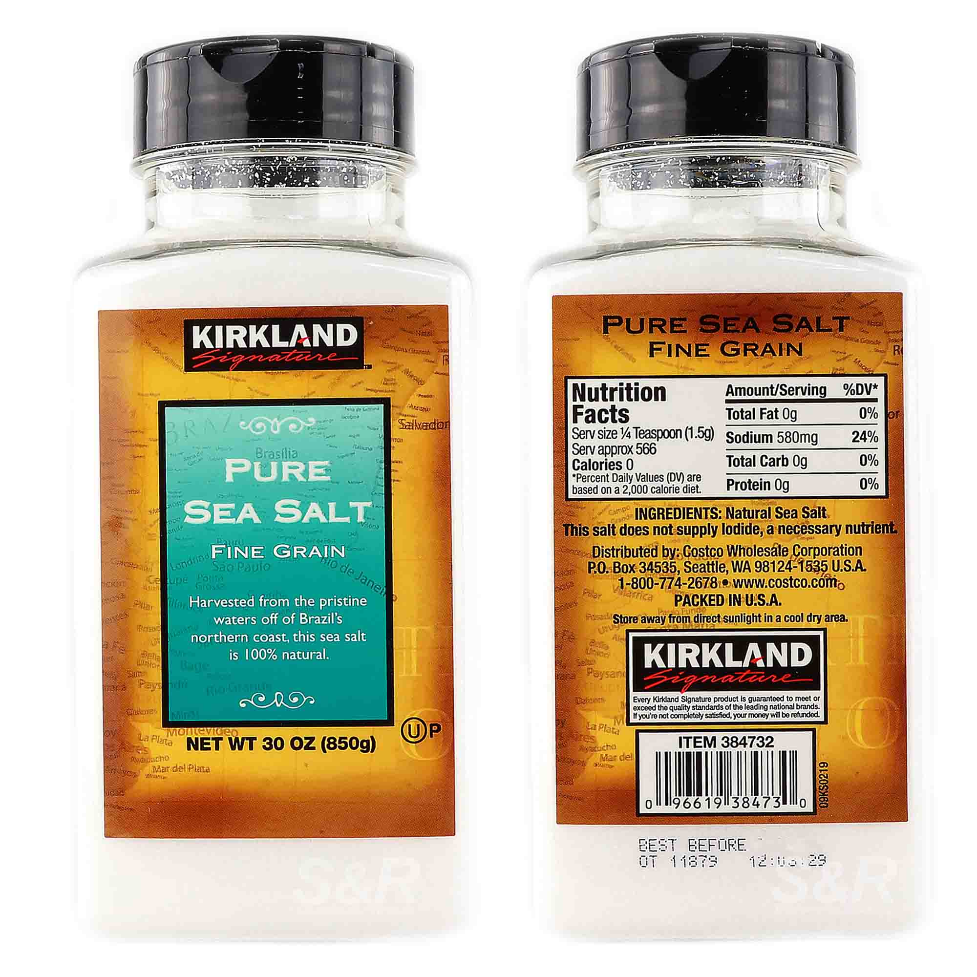 Kirkland Signature Pure Sea Salt