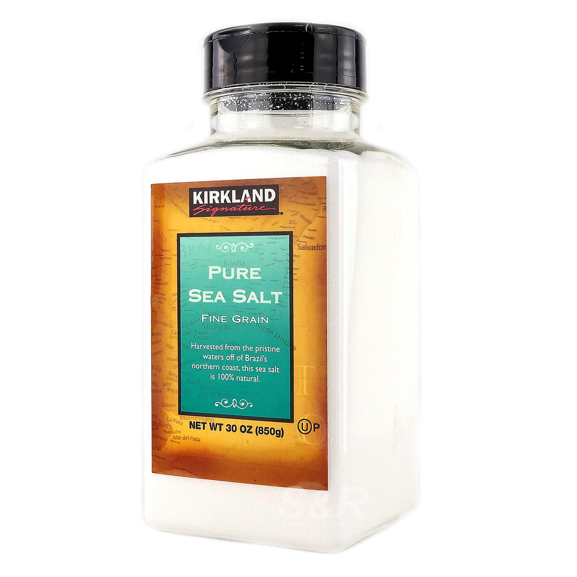 Kirkland Signature Pure Sea Salt Fine Grain 850g