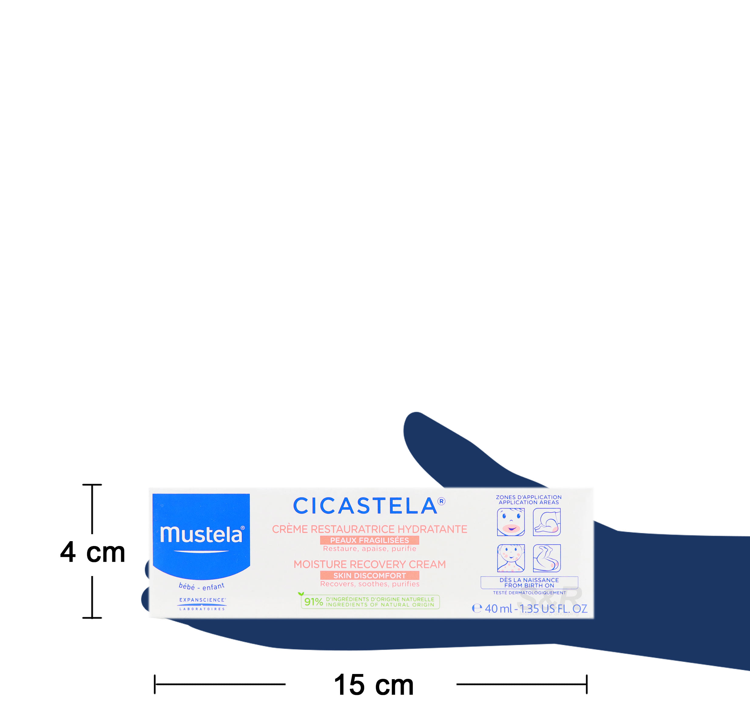 Mustela Cicastela Moisture Recovery Cream 40ml main image 0