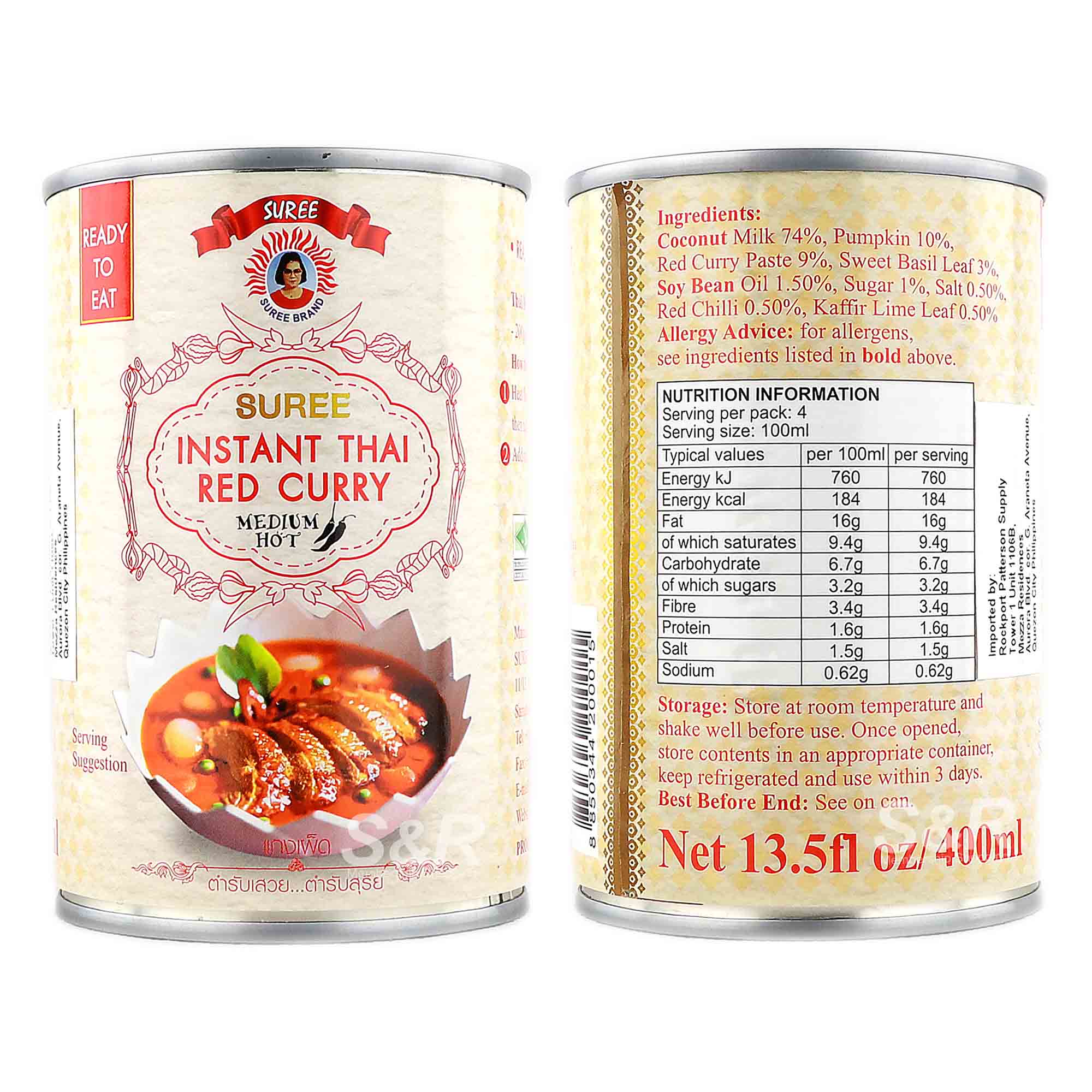 Suree Thai Red Curry