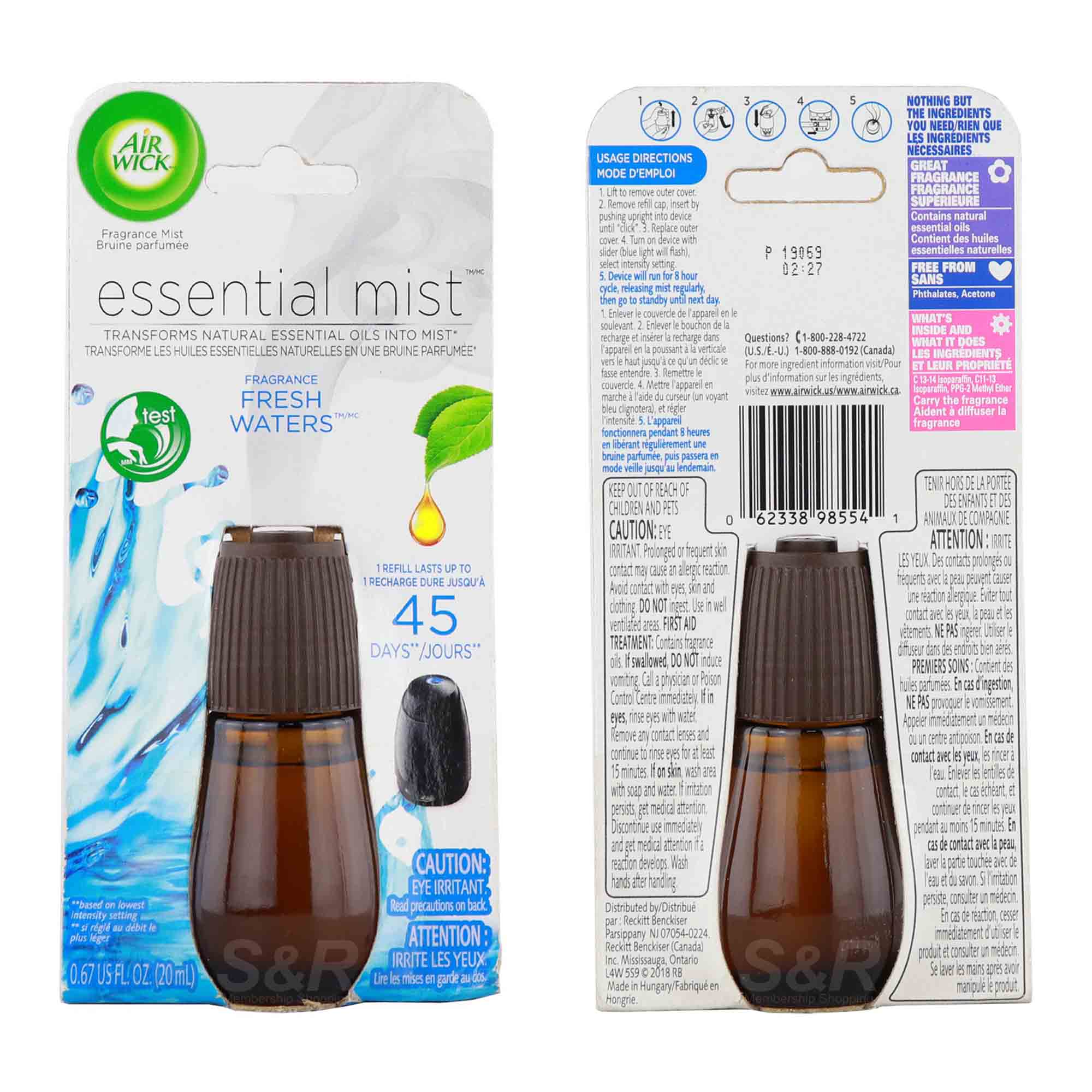 Air Wick Essential Mist Fresh Waters