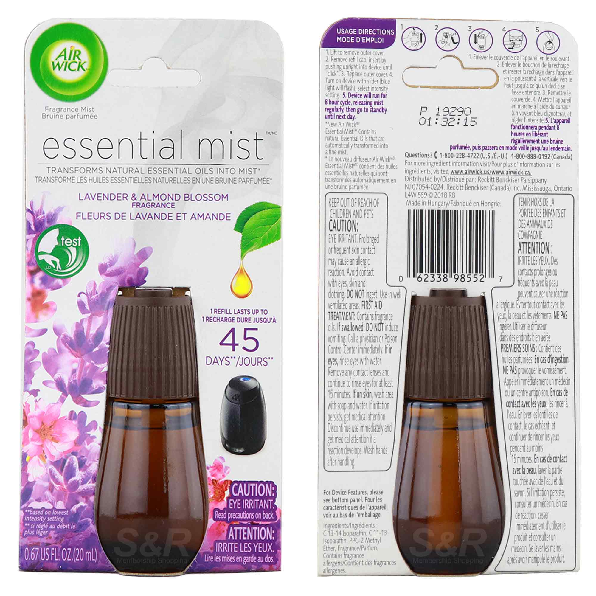 Air Wick Essential Mist Lavender & Almond Blossom