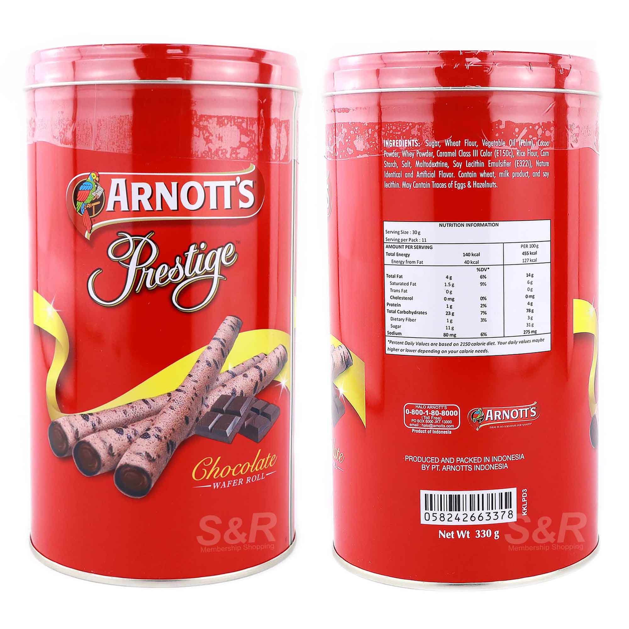Arnott's Chocolate Wafer Roll
