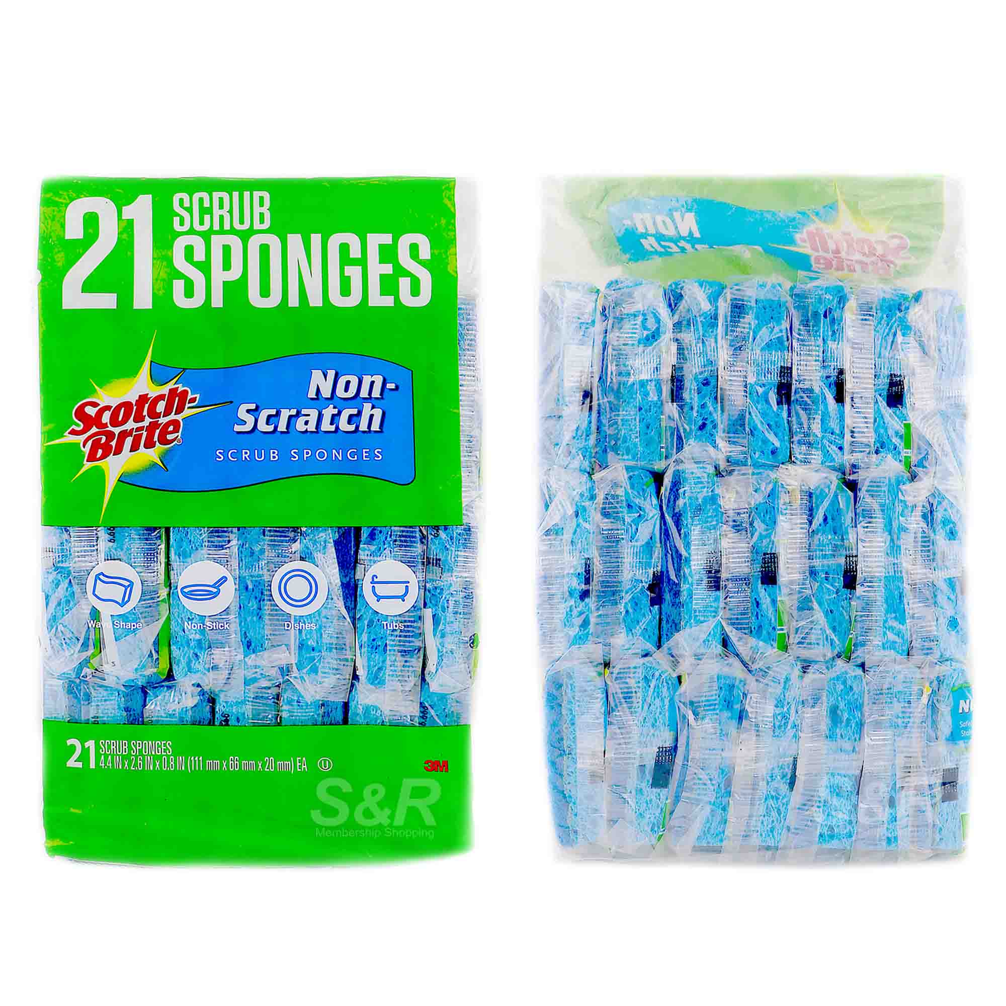 Scotch-Brite Non-Scratch Scrub Sponges