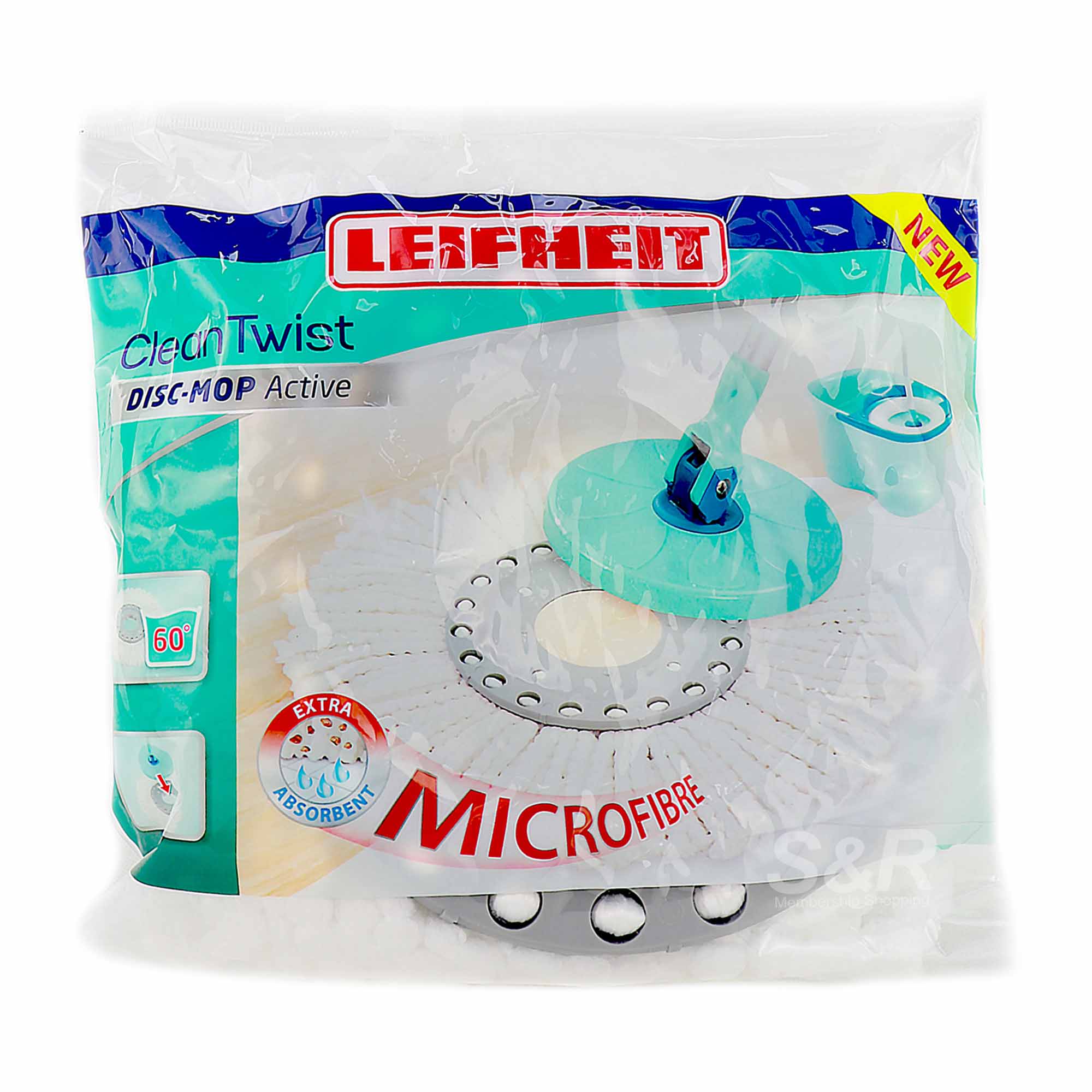 Leifheit Clean Twist Disc Mop Head Replacement 1pc