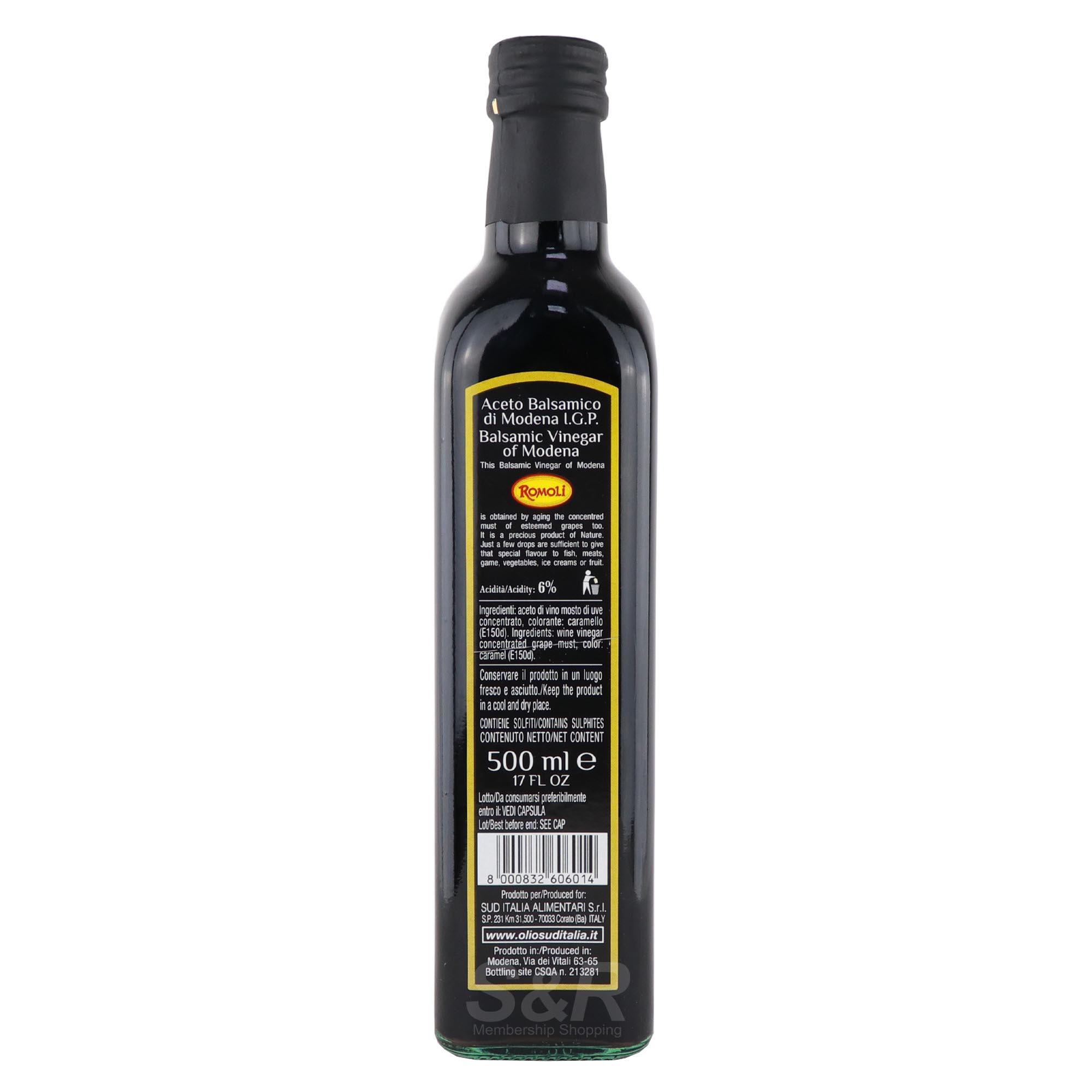 Balsamic Vinegar of Modena