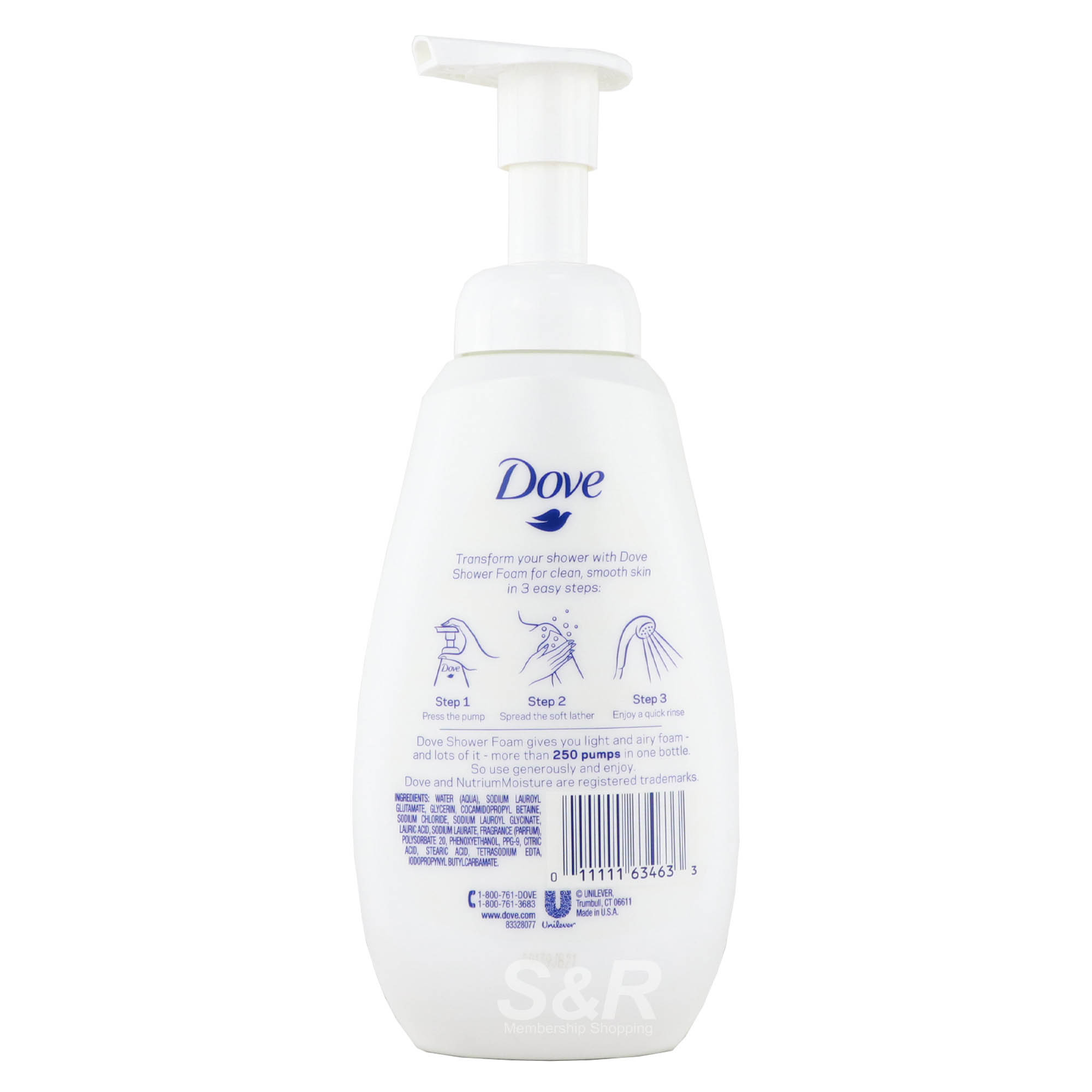 Dove Deep Moisture Shower Foam 400mL