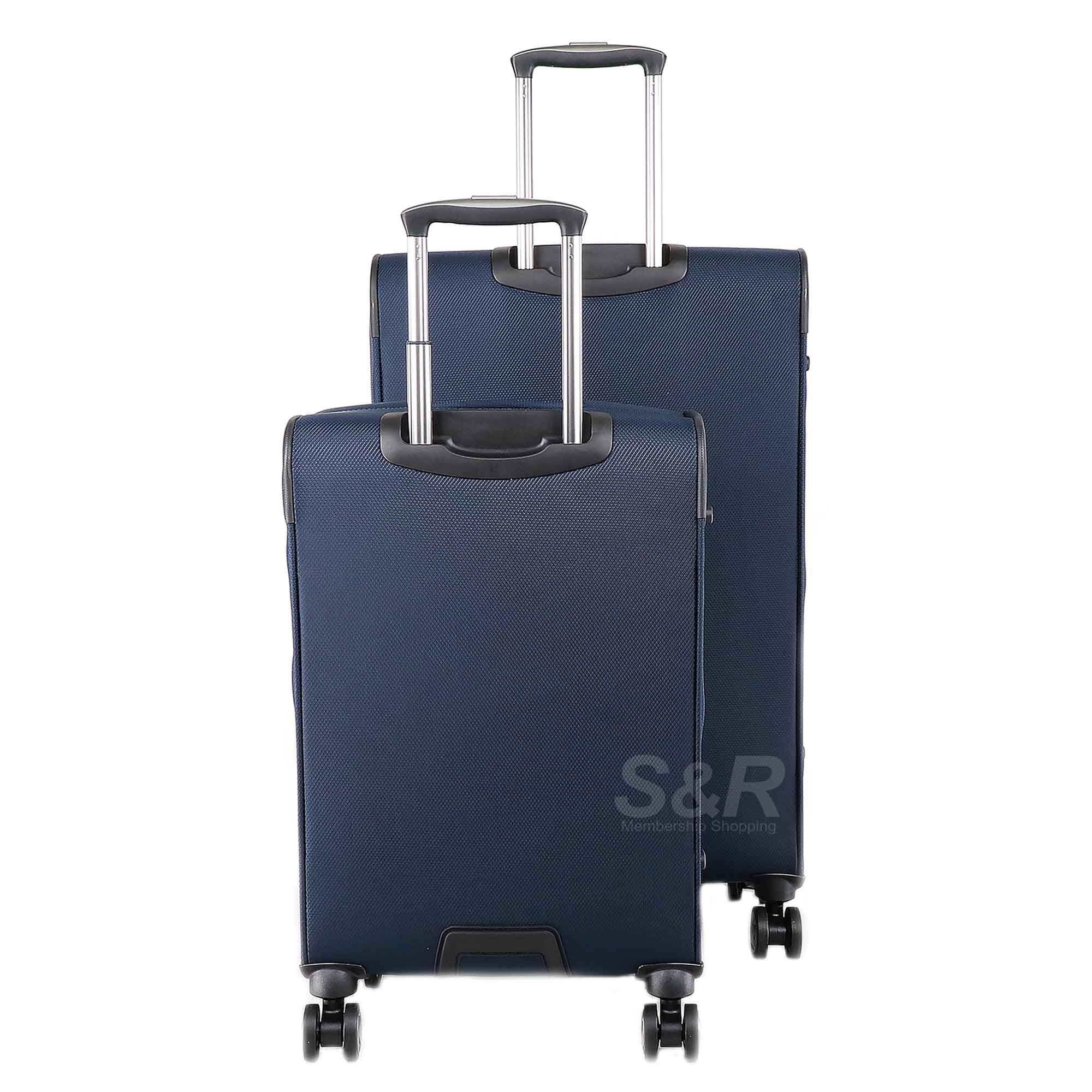 Member's Mark Superlight Softside Spinner Blue Luggage 2pcs
