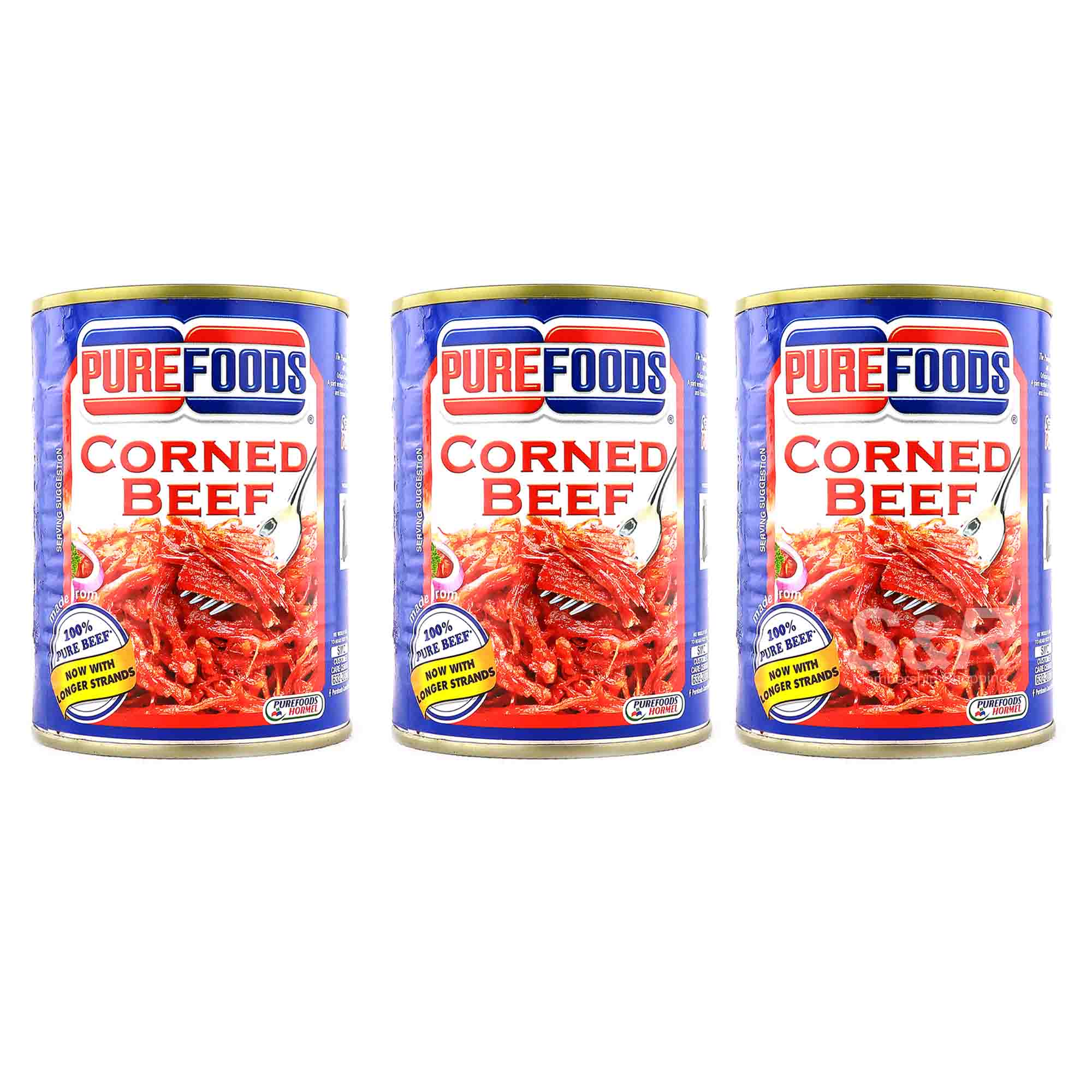 Purefoods Corned Beef 3pcs