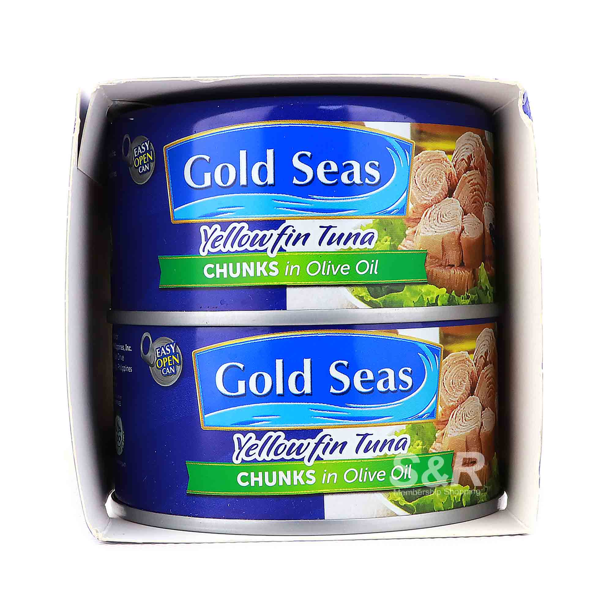 Gold Seas Yellowfin Tuna Chunks in Olive Oil 4 cans