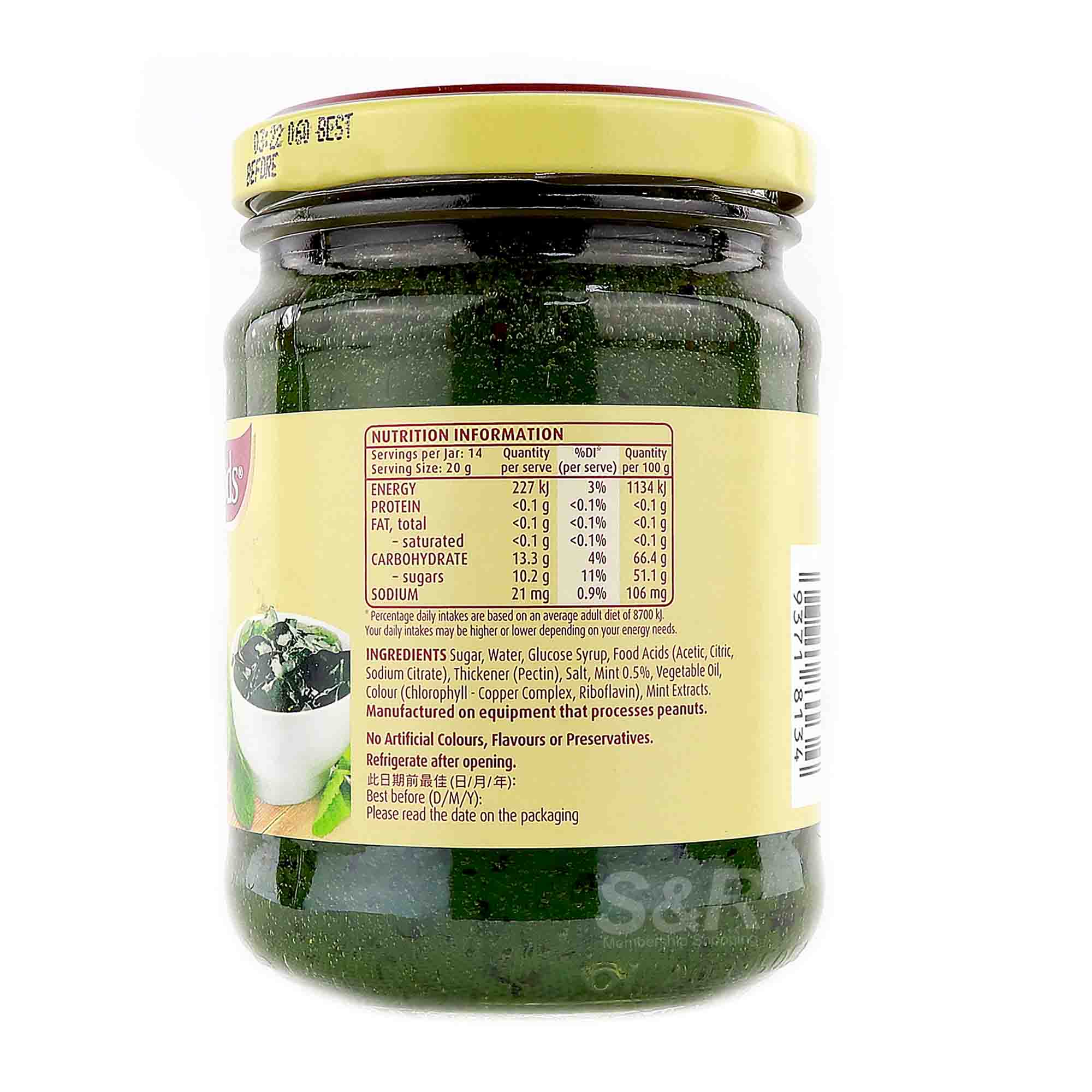 Masterfoods Mint Jelly Sauce