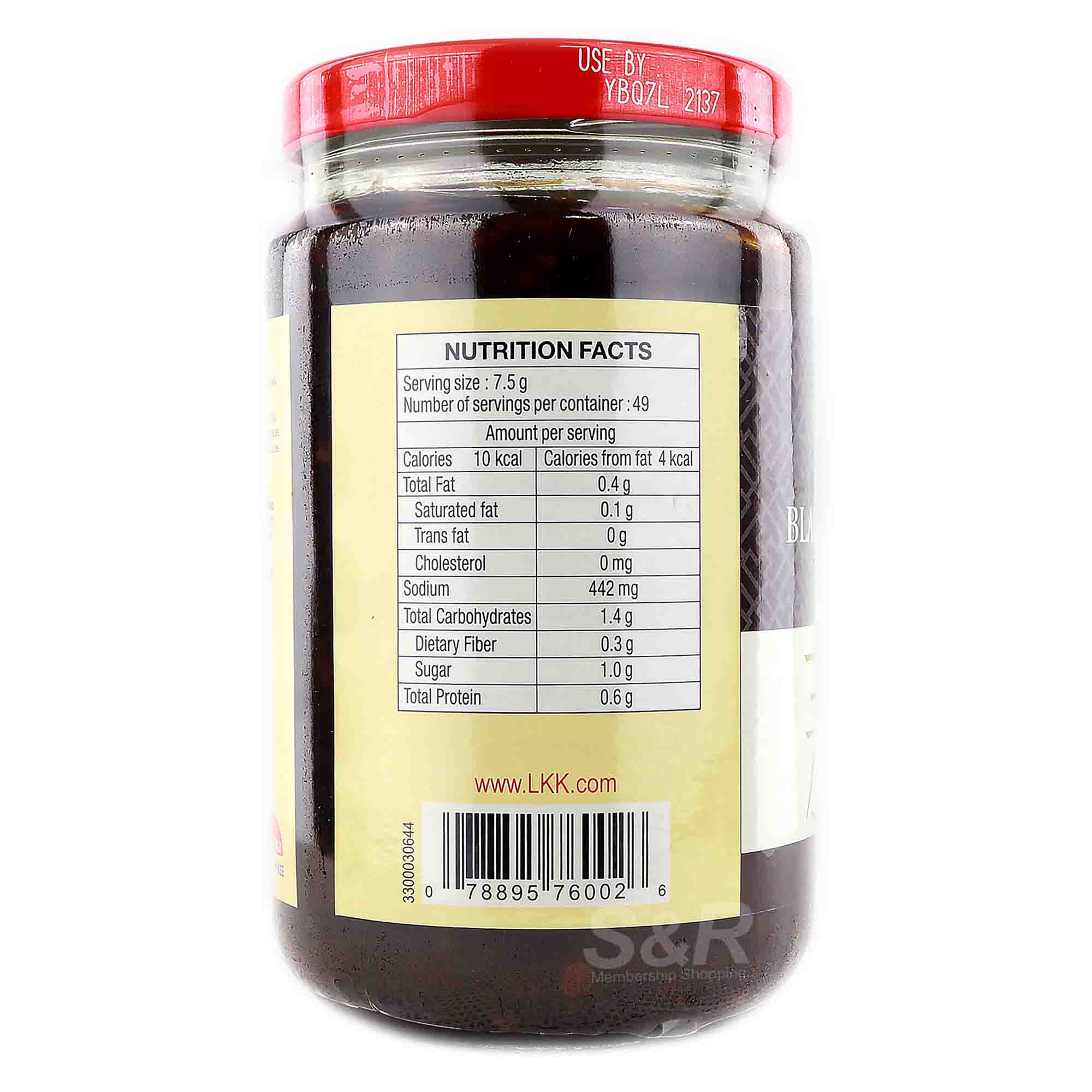 Lee Kum Kee Black Bean Garlic Sauce 368g