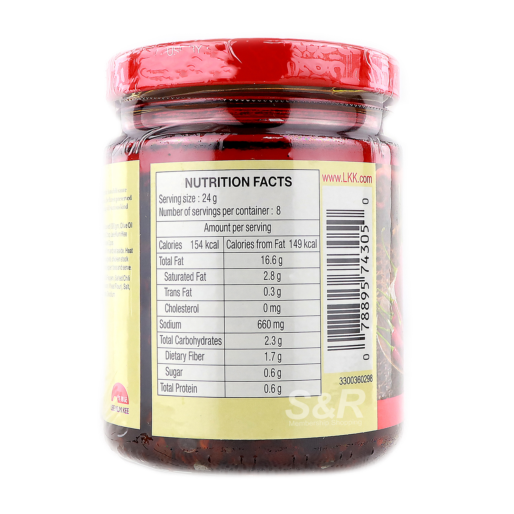 Lee Kum Kee Chiu Chow Style Chili Oil