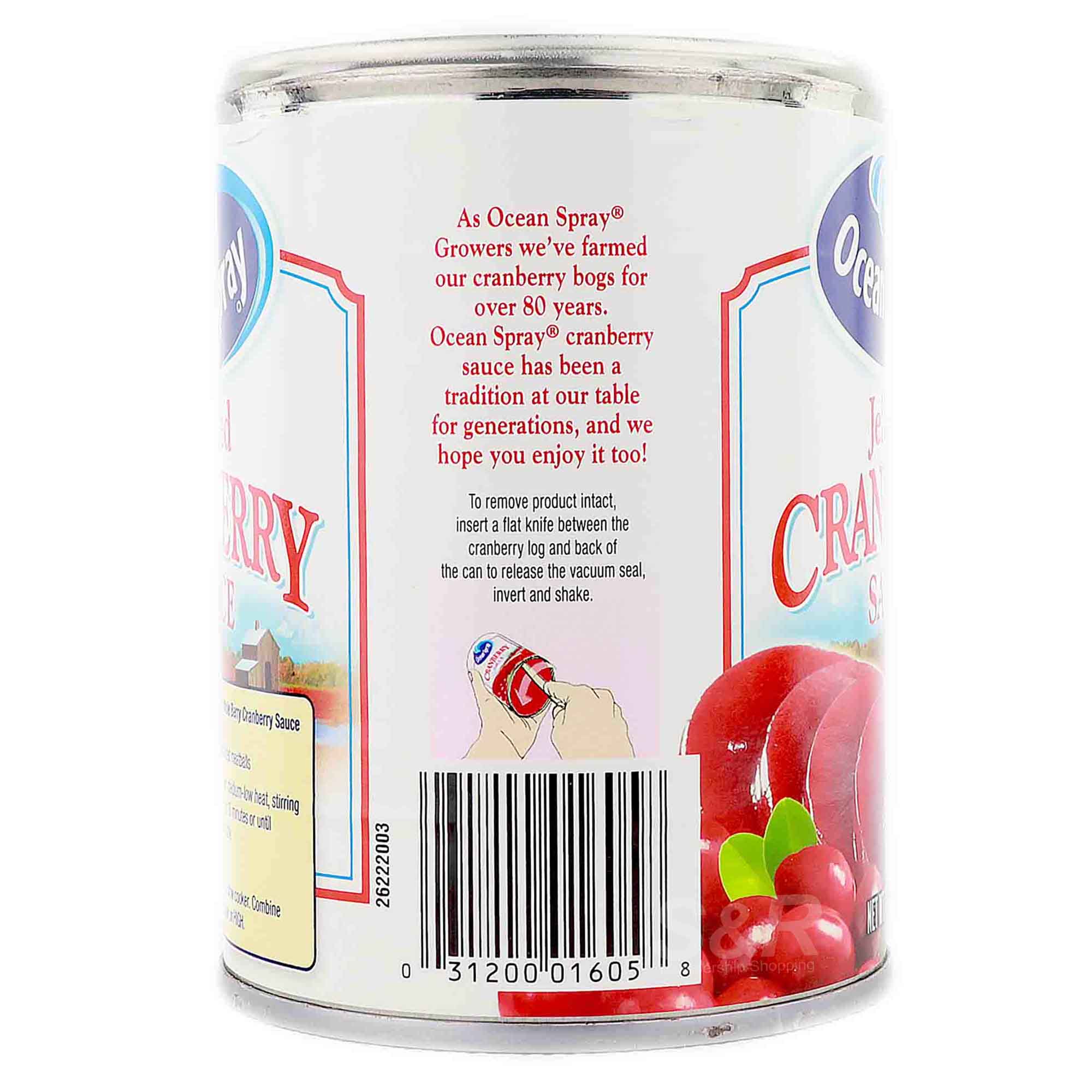 Ocean Spray Jellied Cranberry Sauce