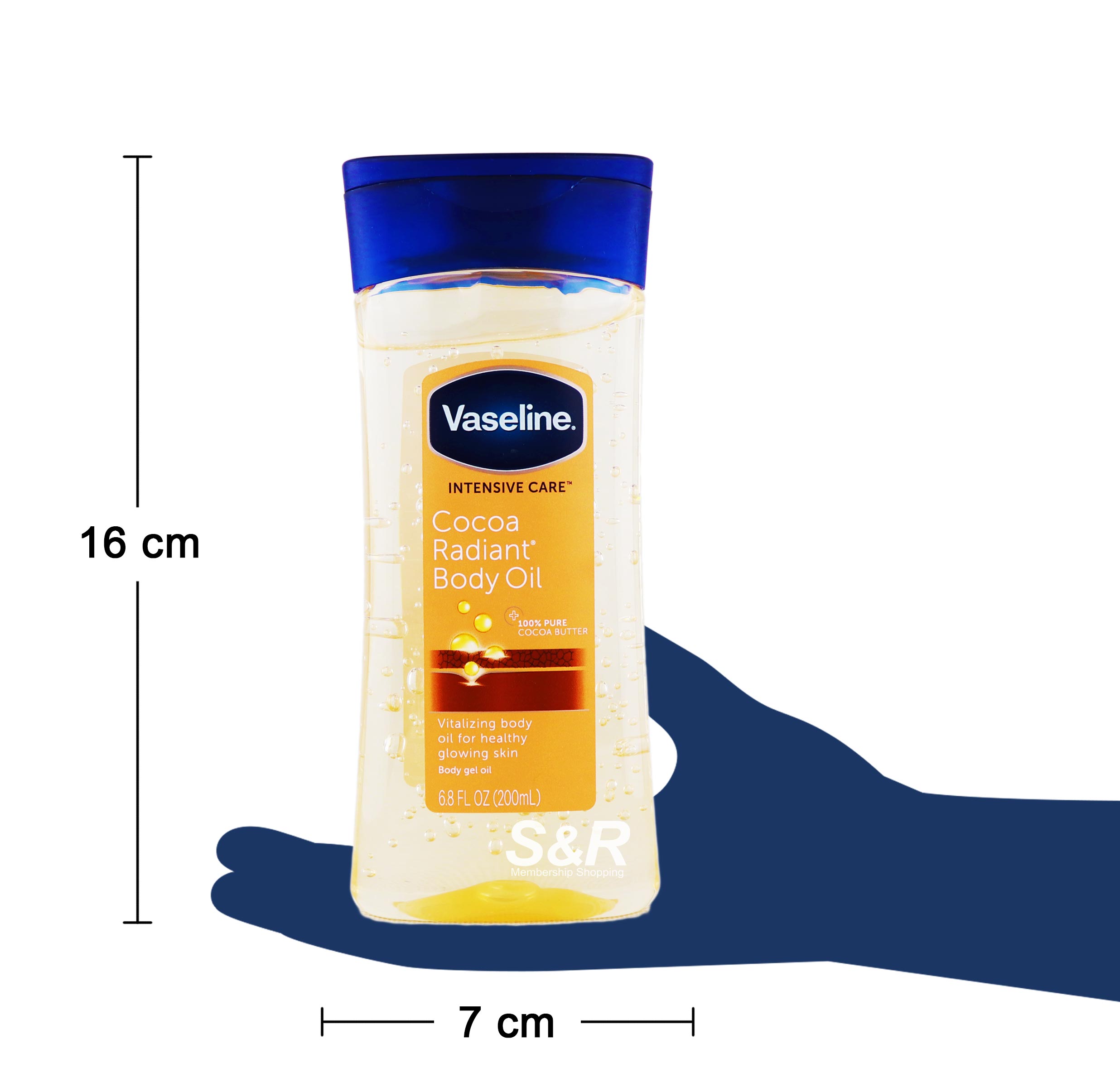 Vaseline Cocoa Radiant Body Oil 200mL