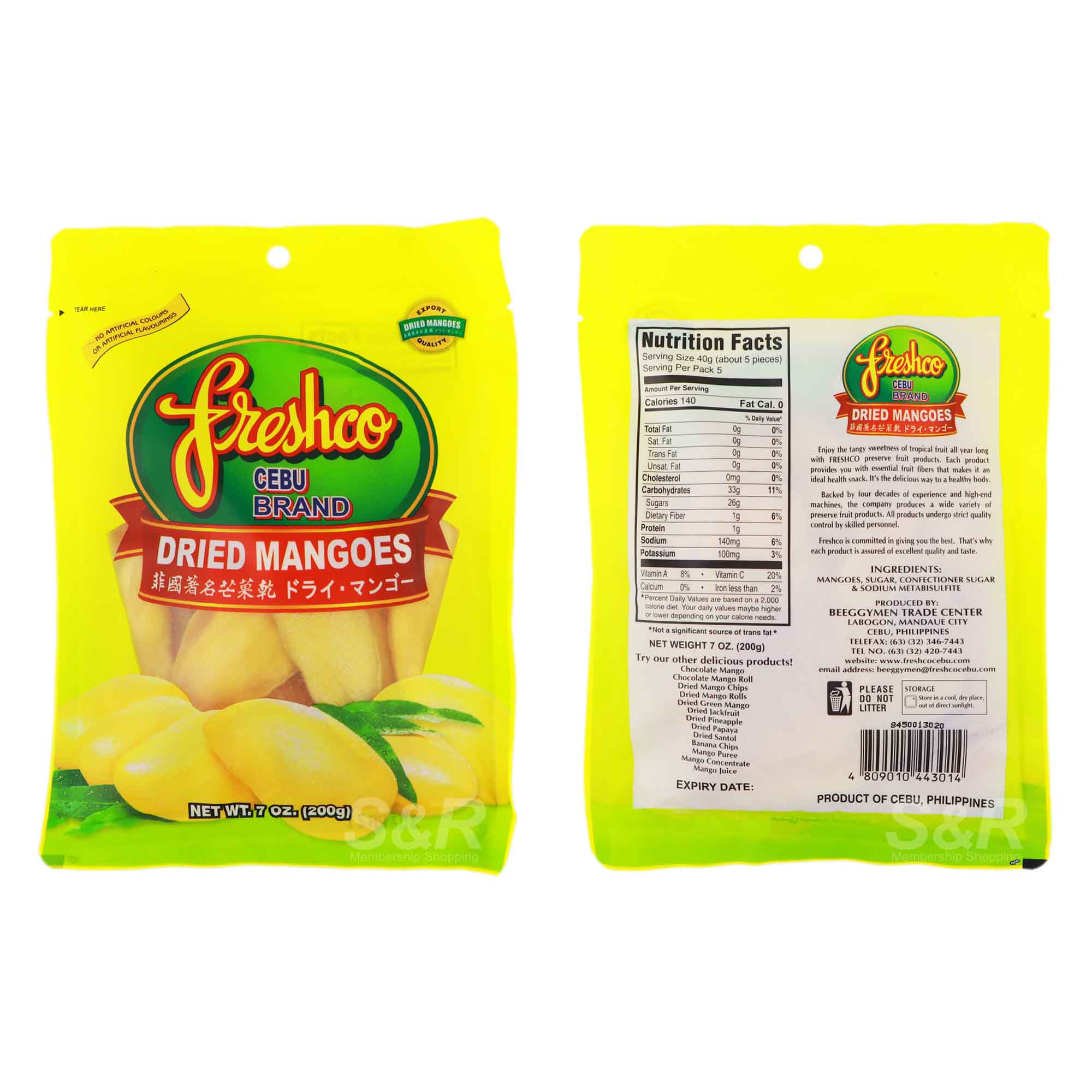 Freshco Dried Mangoes