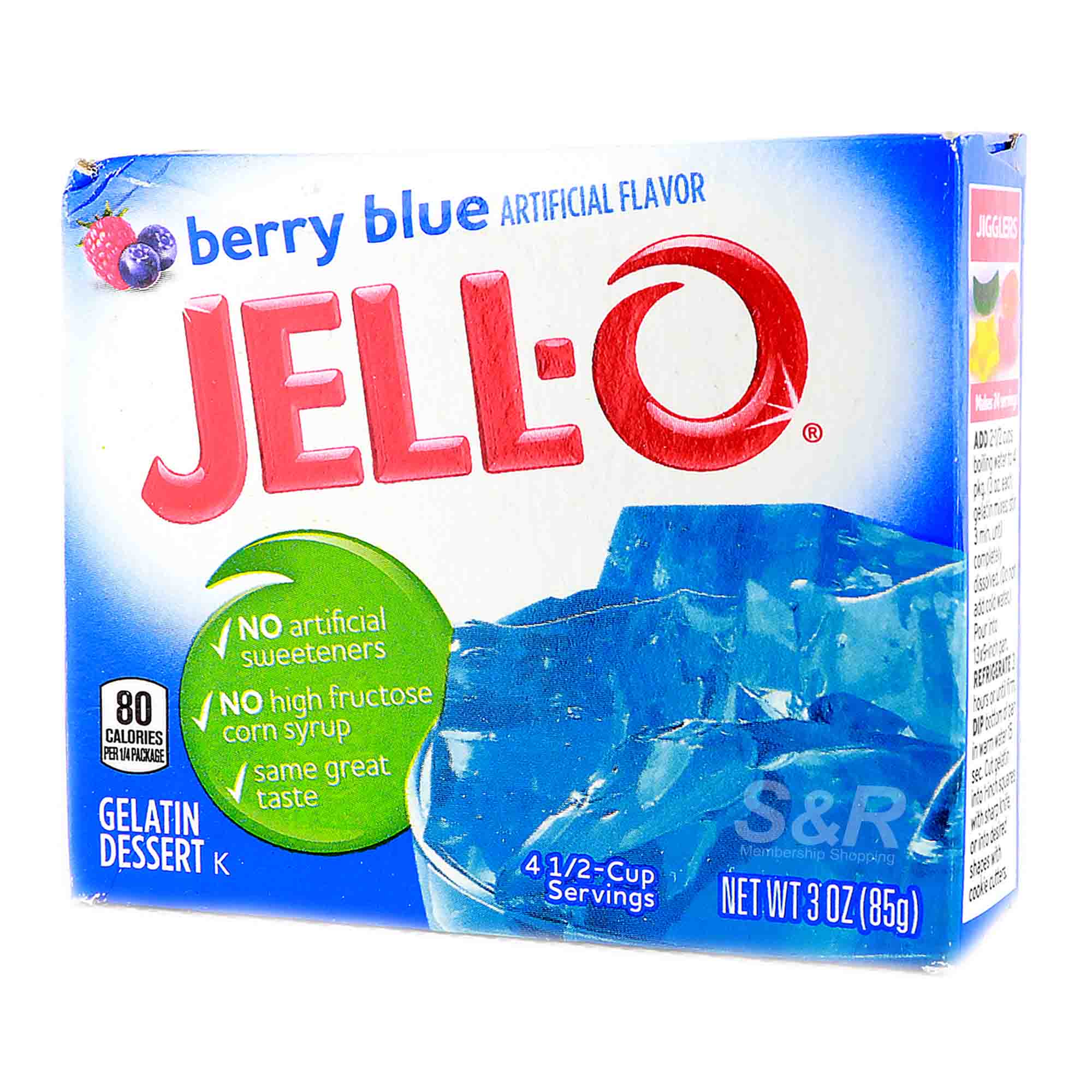 Jell-O Blue Gelatin Mix