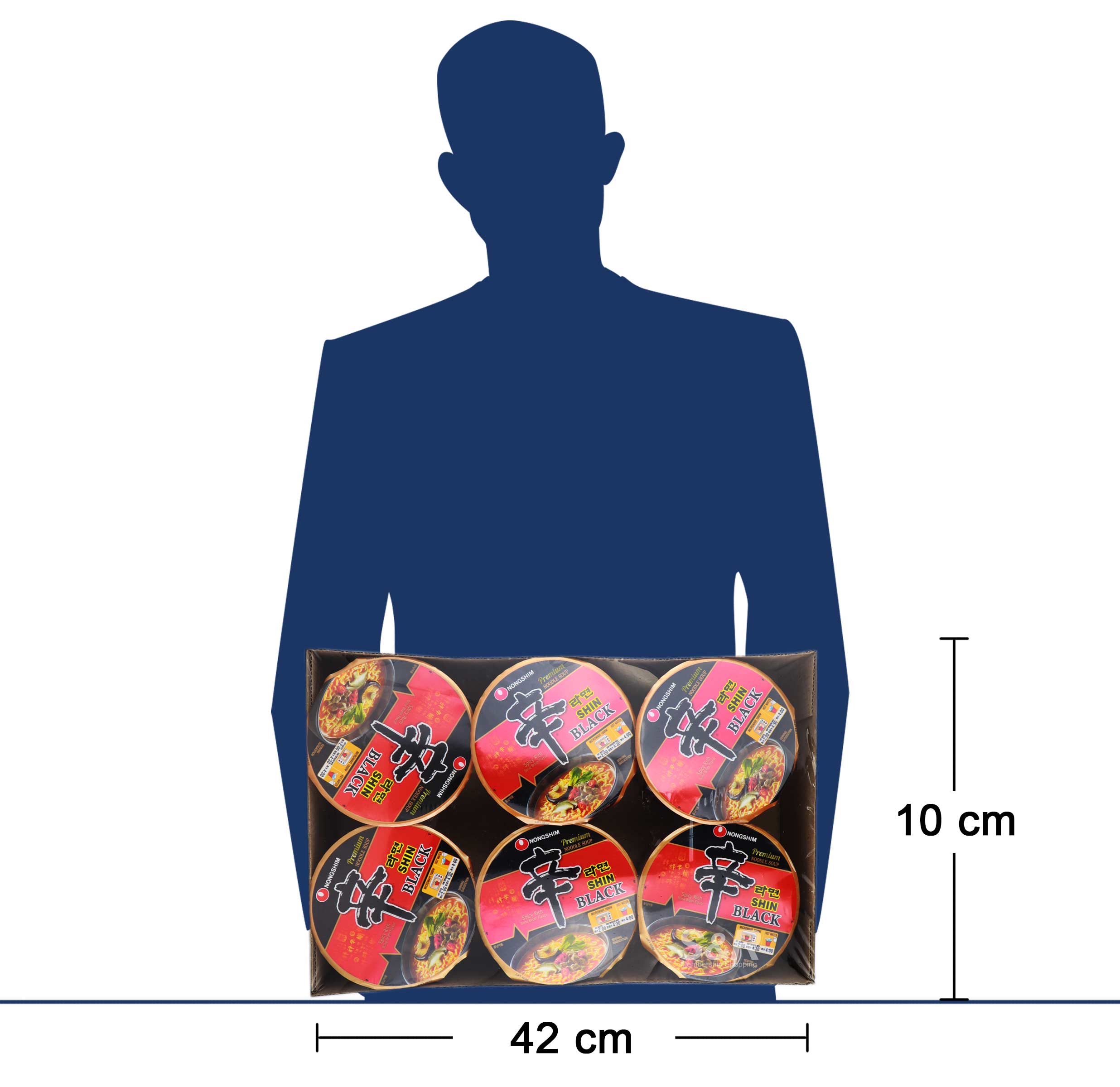 Nongshim Shin Black Spicy Rich