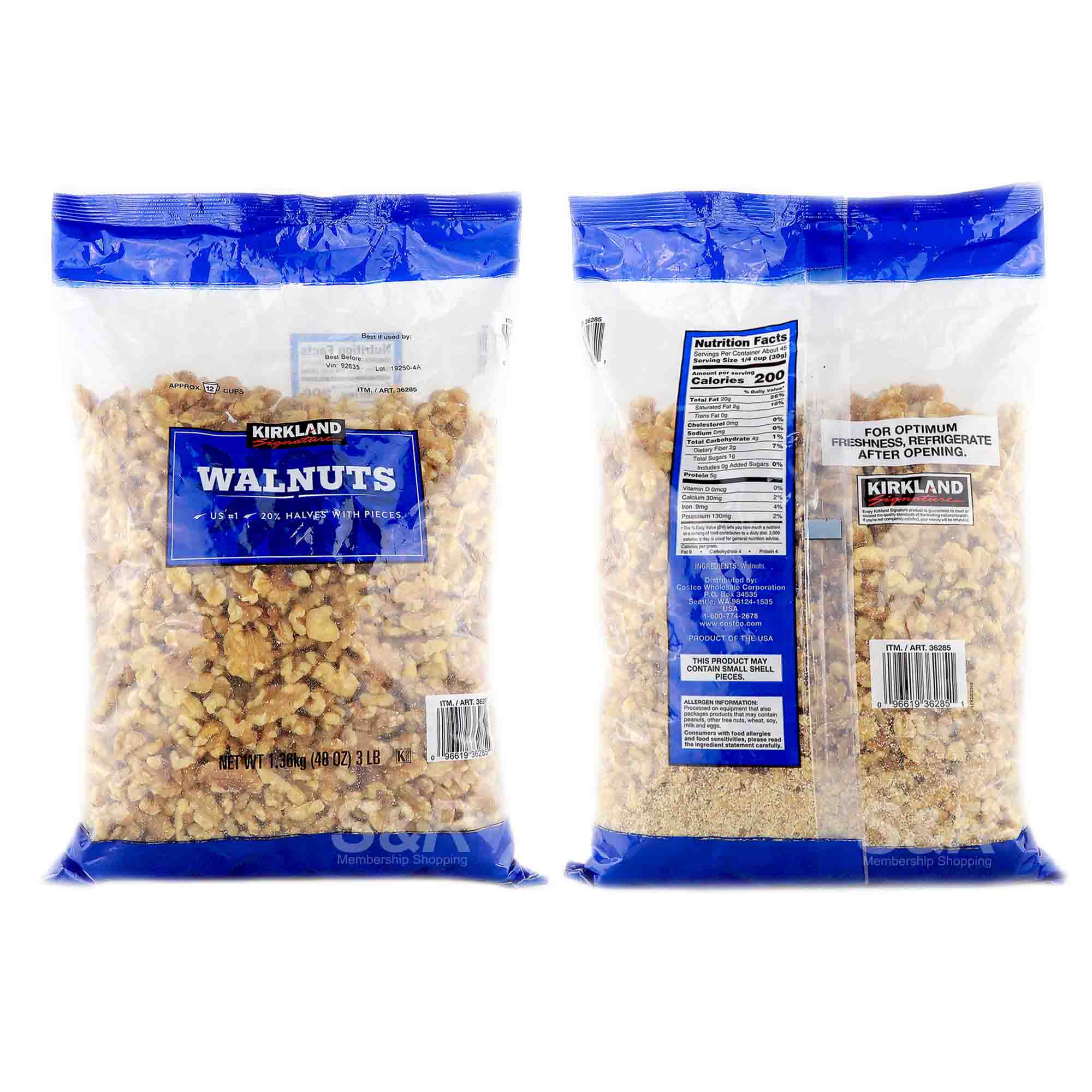 Kirkland Signature Baking Walnuts