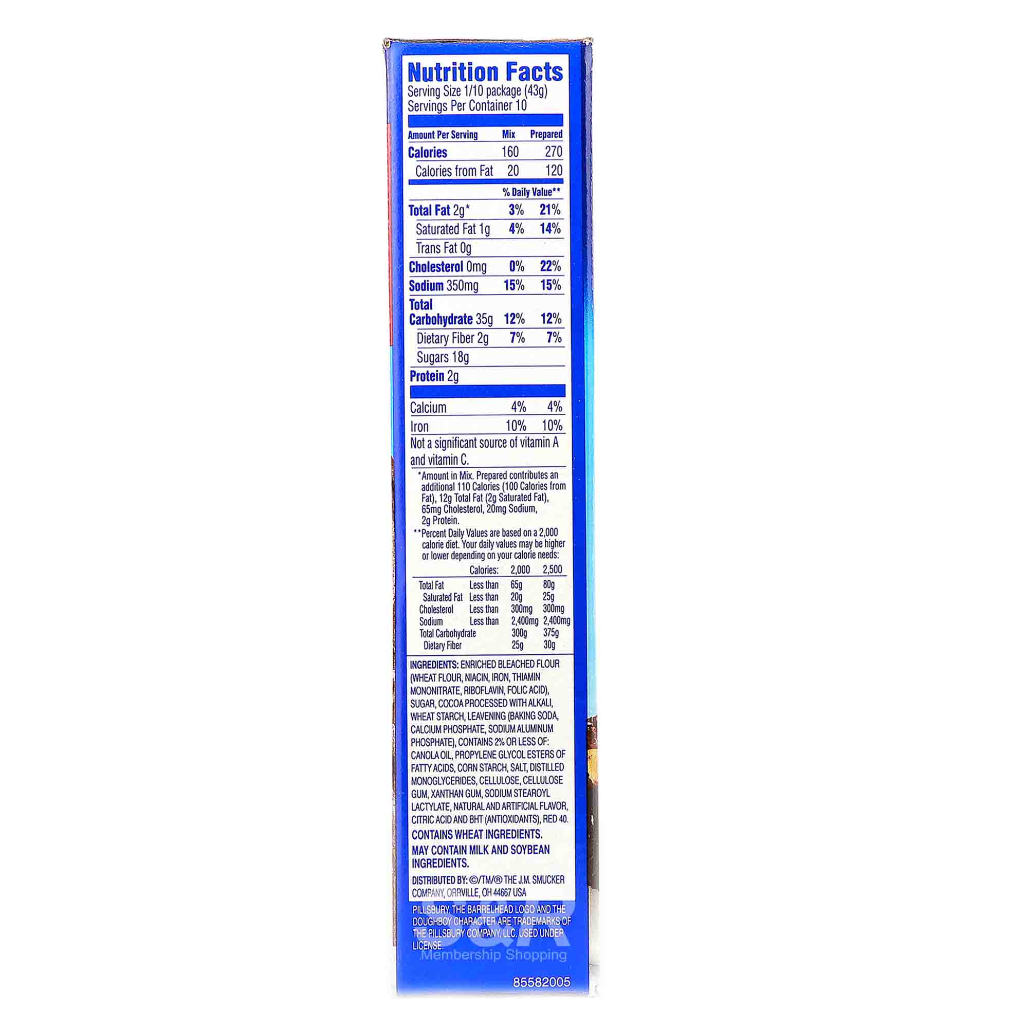 Pillsbury Devil's Food Premium Cake Mix
