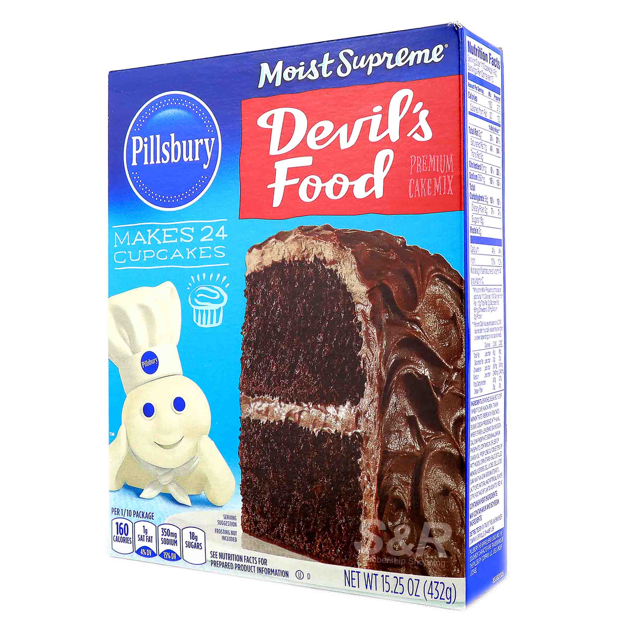 Pillsbury Devil's Food Premium Cake Mix