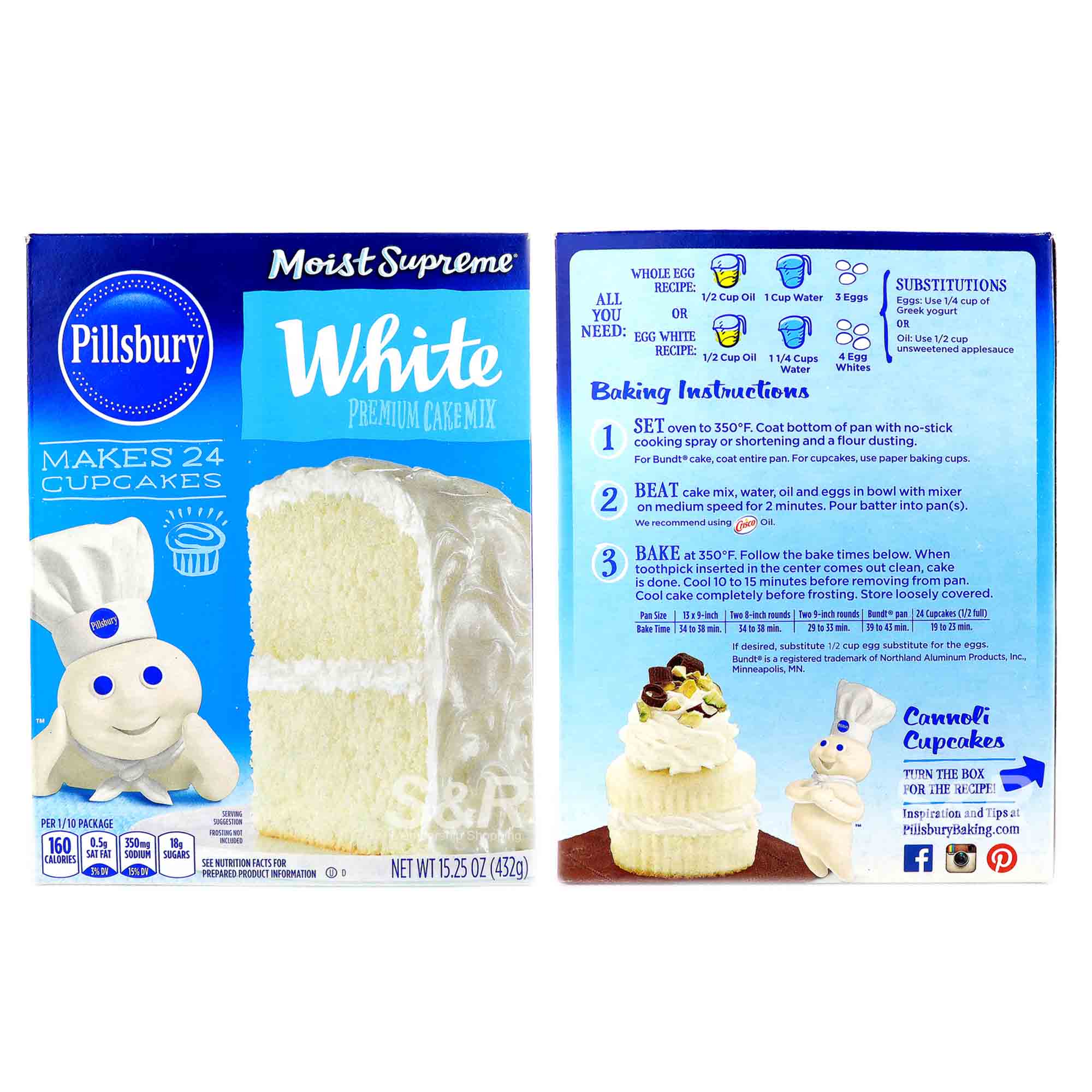Pillsbury White Premium Cake Mix