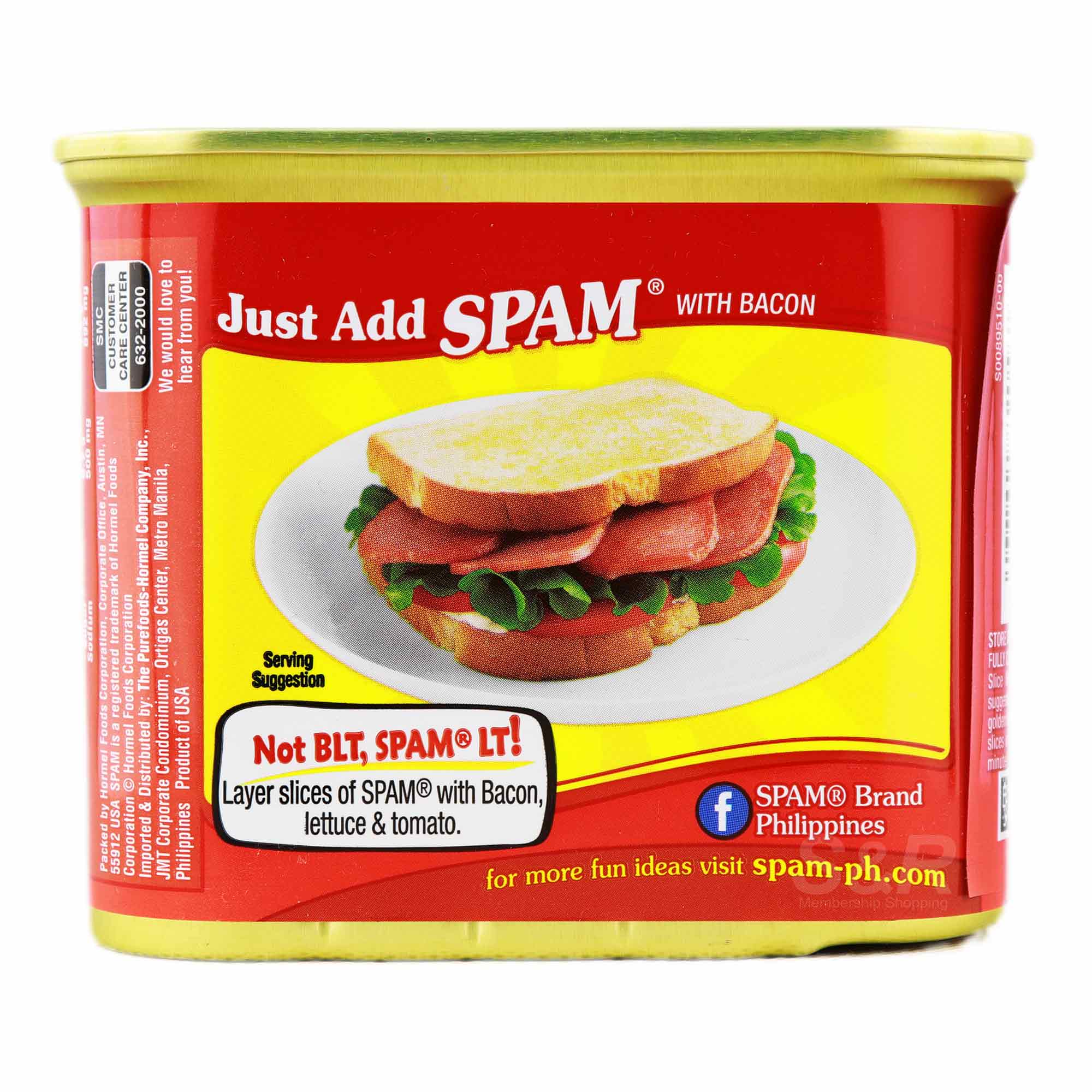 SPAM Real Hormel Bacon