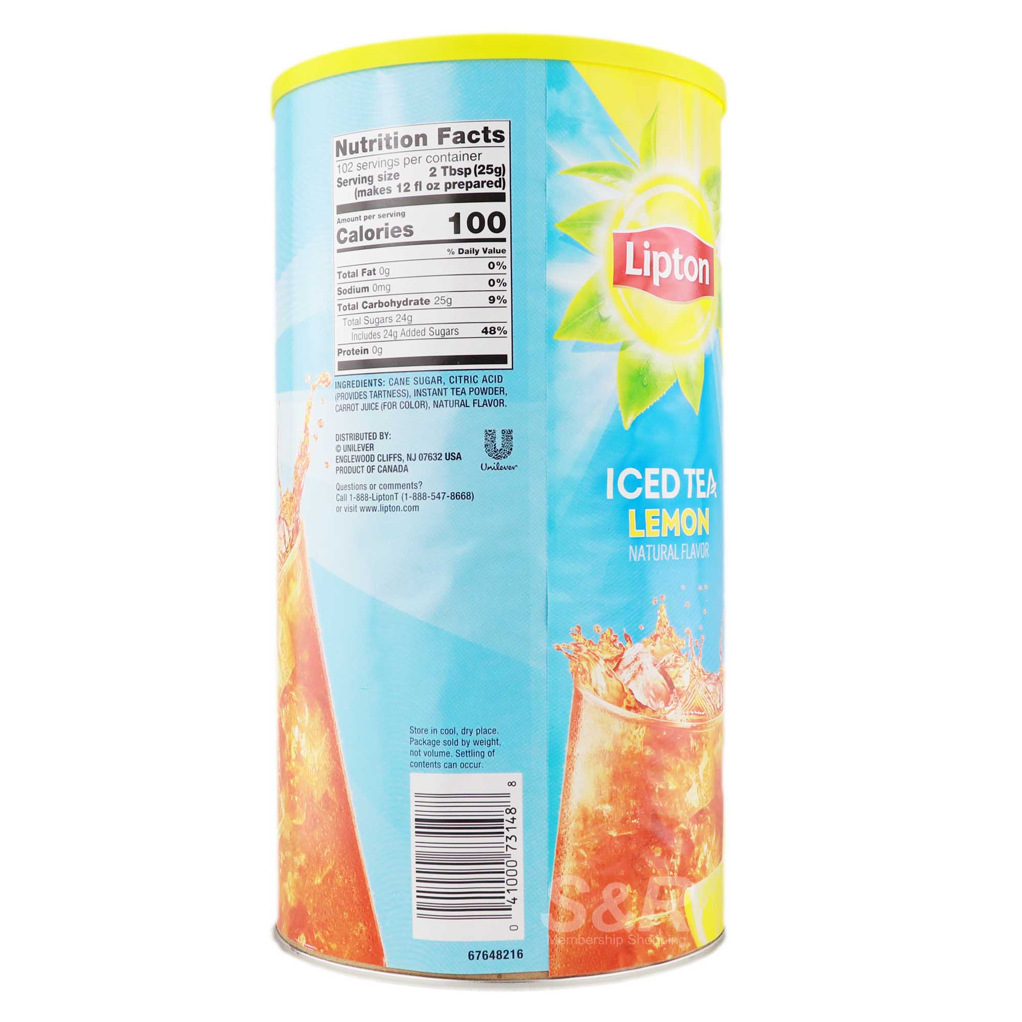 Lipton Iced Tea Lemon Sweetened