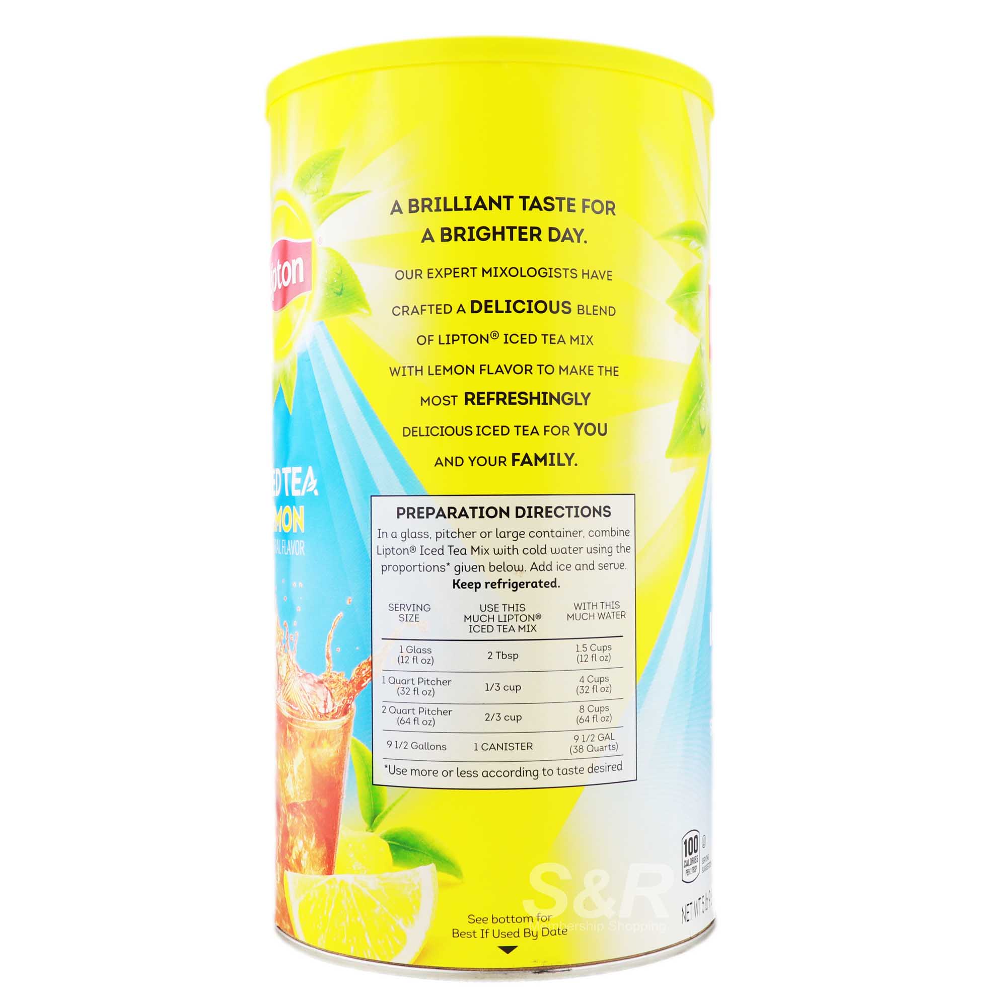 Lipton Iced Tea Lemon Sweetened