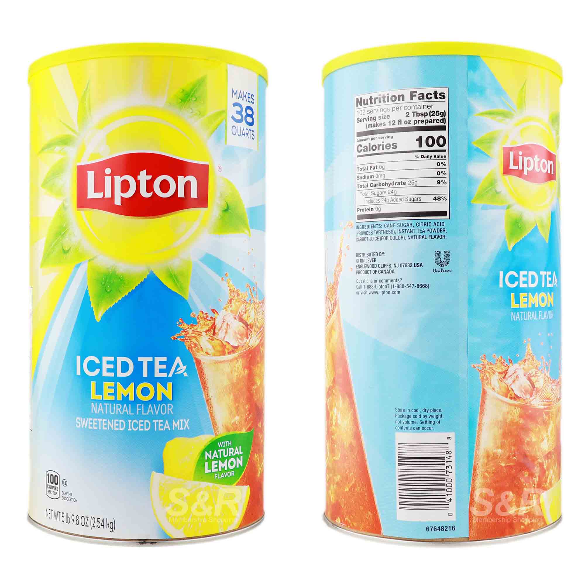 Lipton Iced Tea Lemon Sweetened
