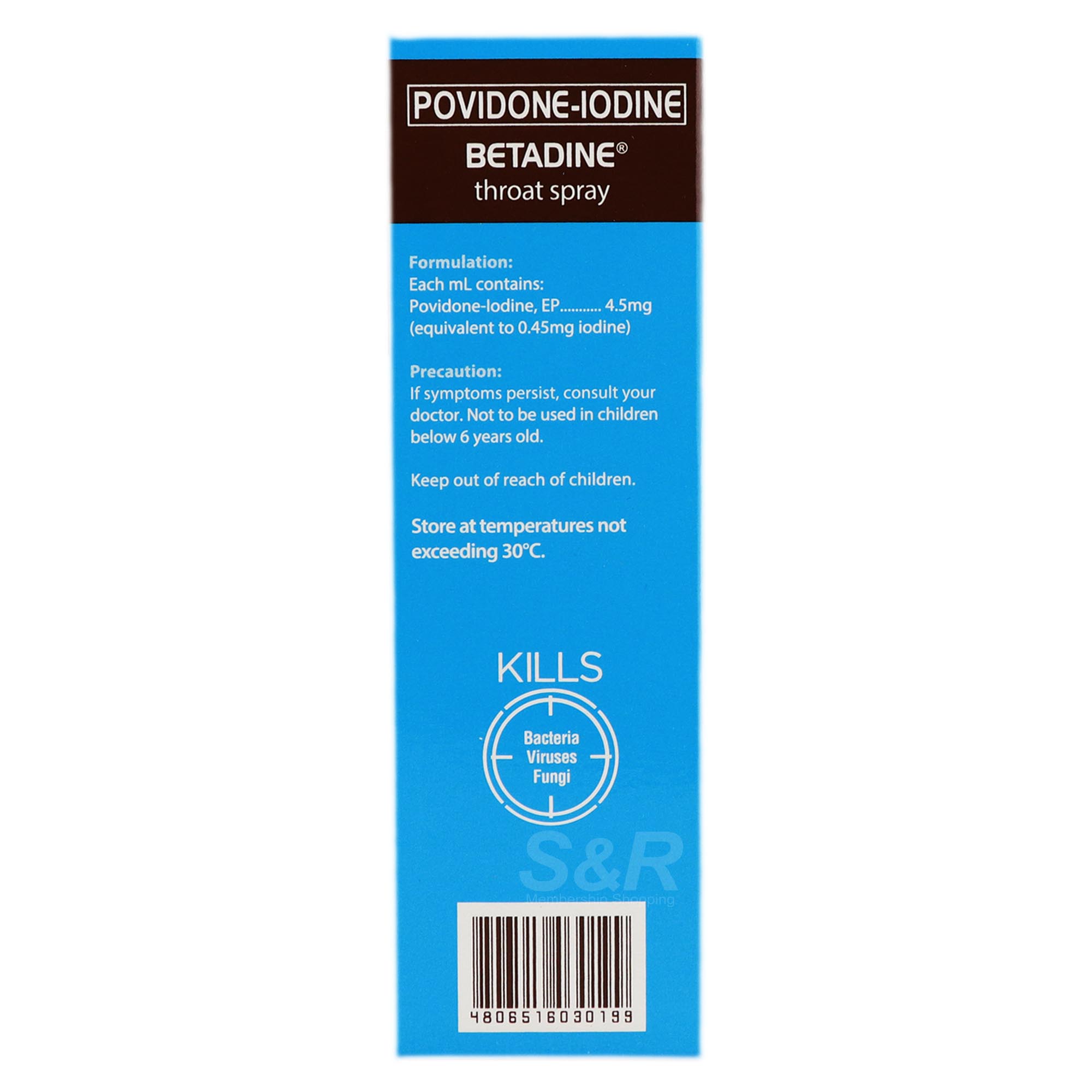 Betadine Sore Throat Spray