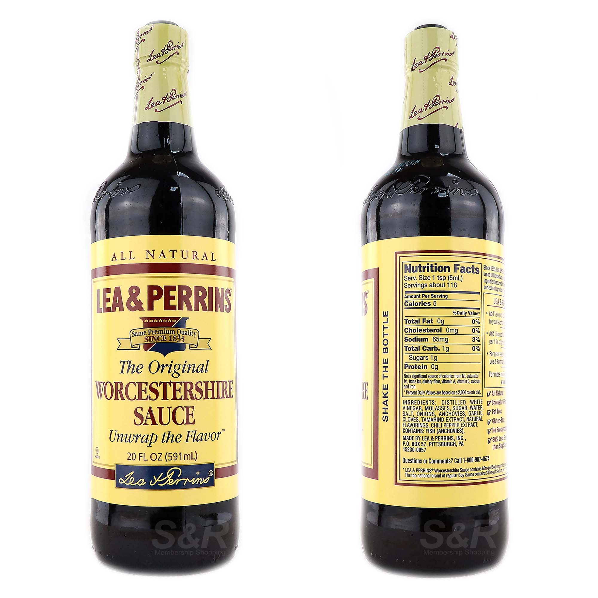 Lea & Perrins The Original Worcestershire Sauce 591mL