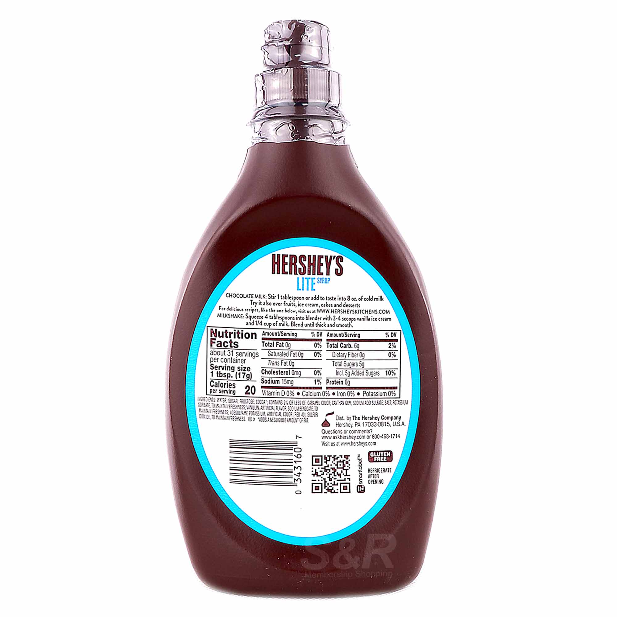 Hershey's Lite Chocolate