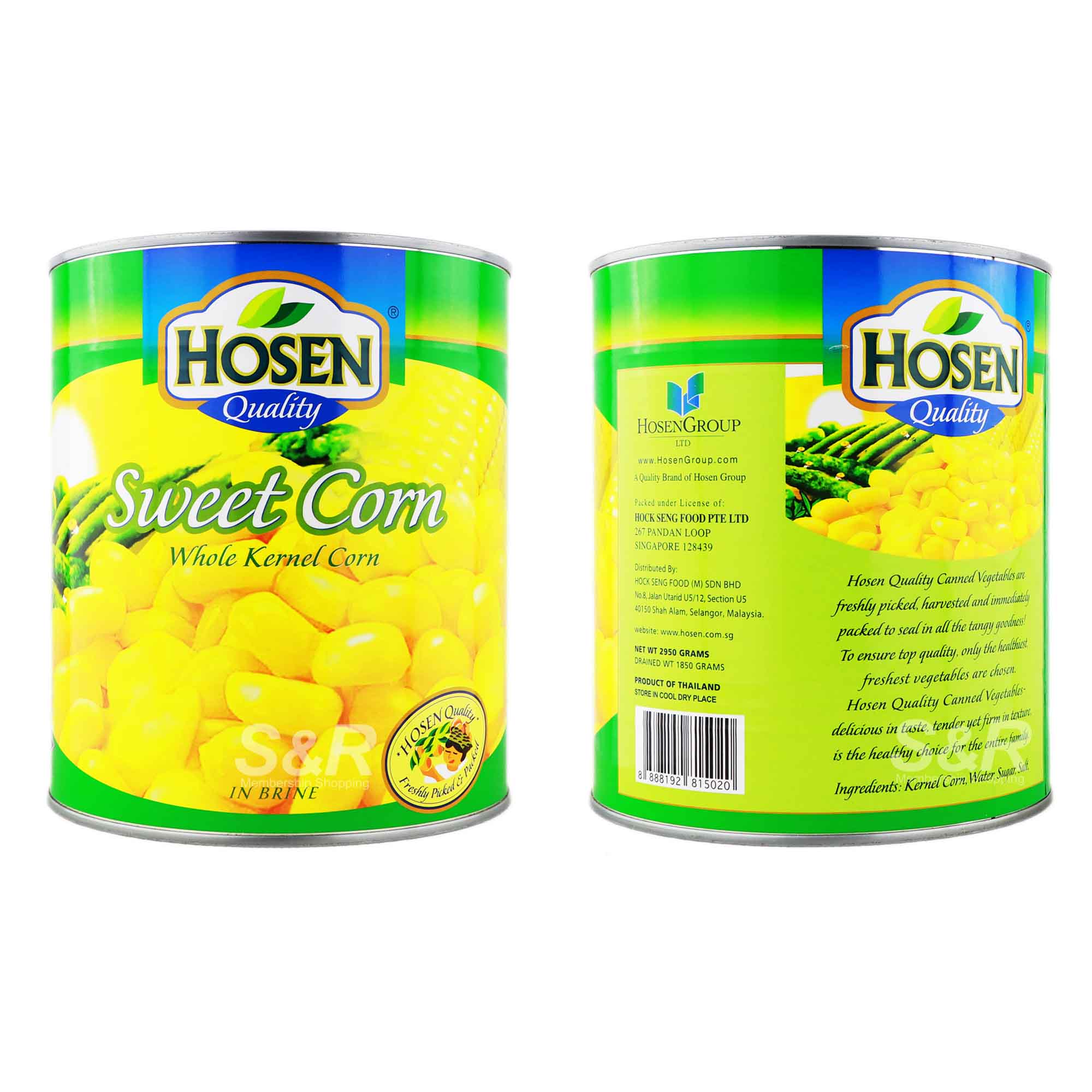 Hosen Quality Sweet Corn