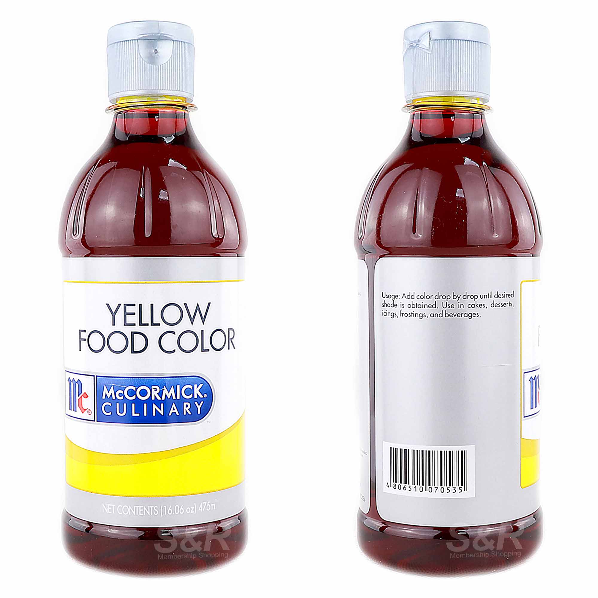 McCormick Yellow Food Color