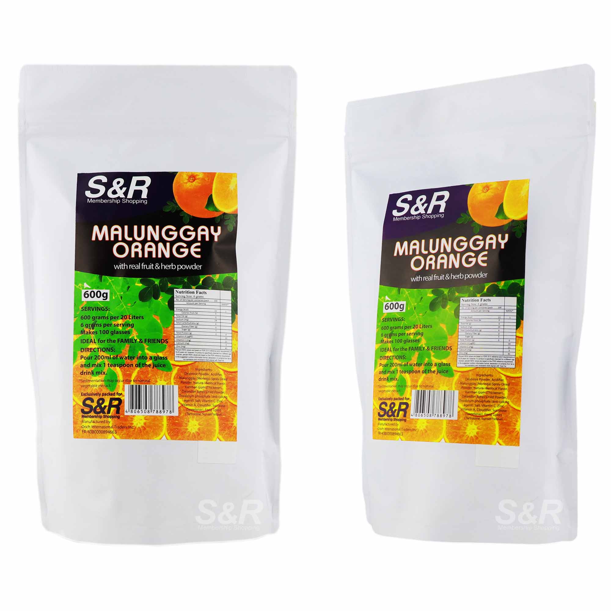 S&R Malunggay Orange