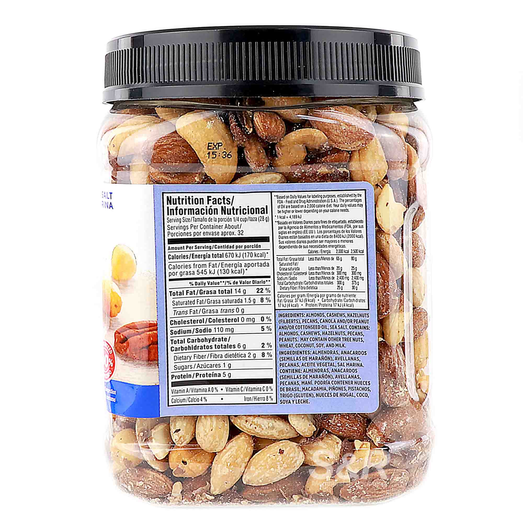 Member's Selection Deluxe Mixed Nuts 907g