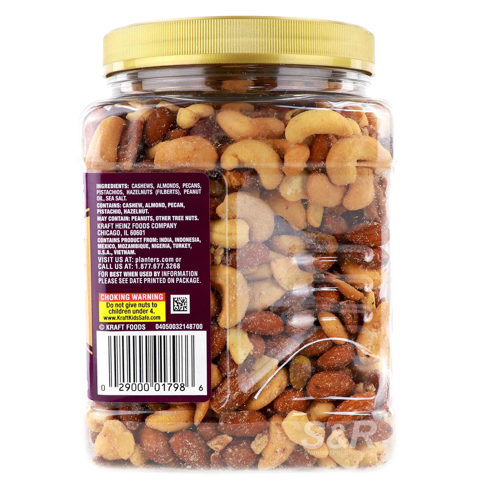 Planters Deluxe Mixed Nuts with Sea Salt 963g