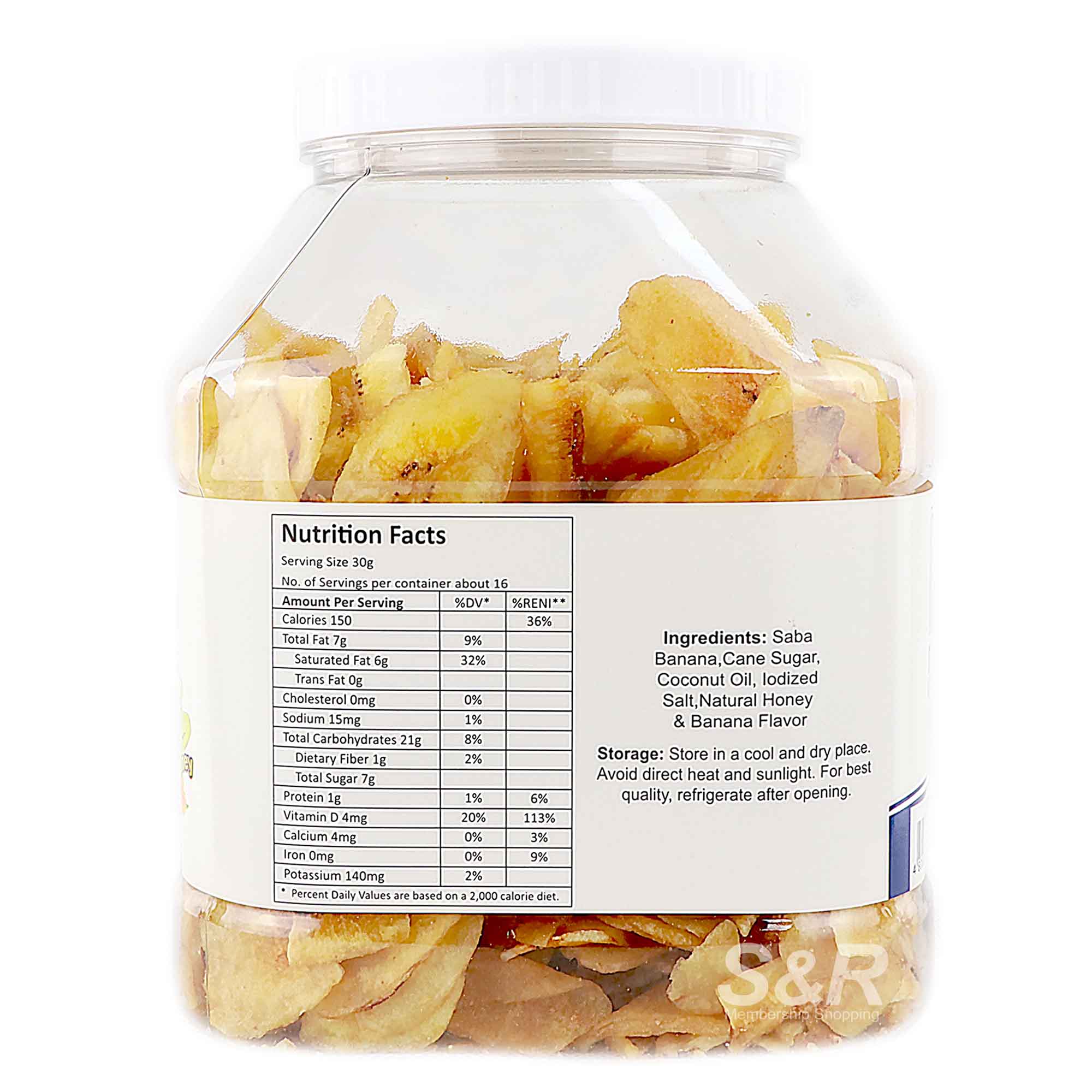 Member's Value Banana Chips