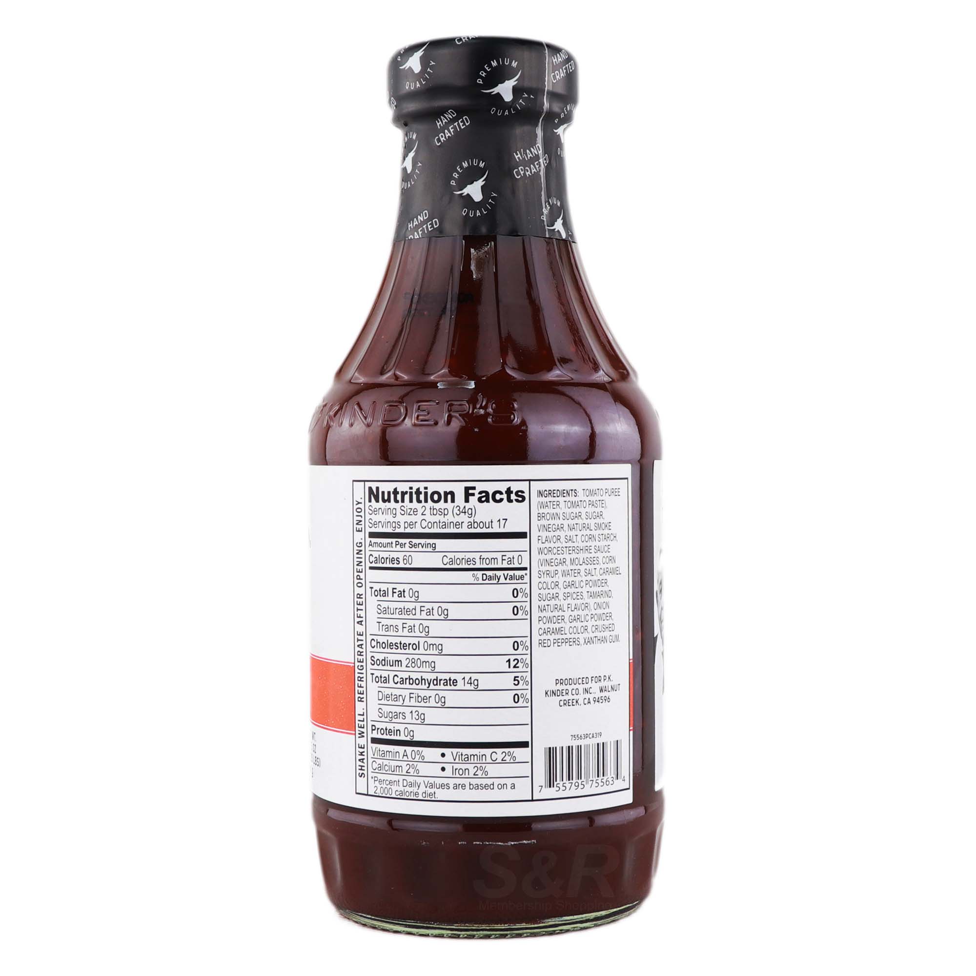 Kinder's Premium Quality BBQ Sauce