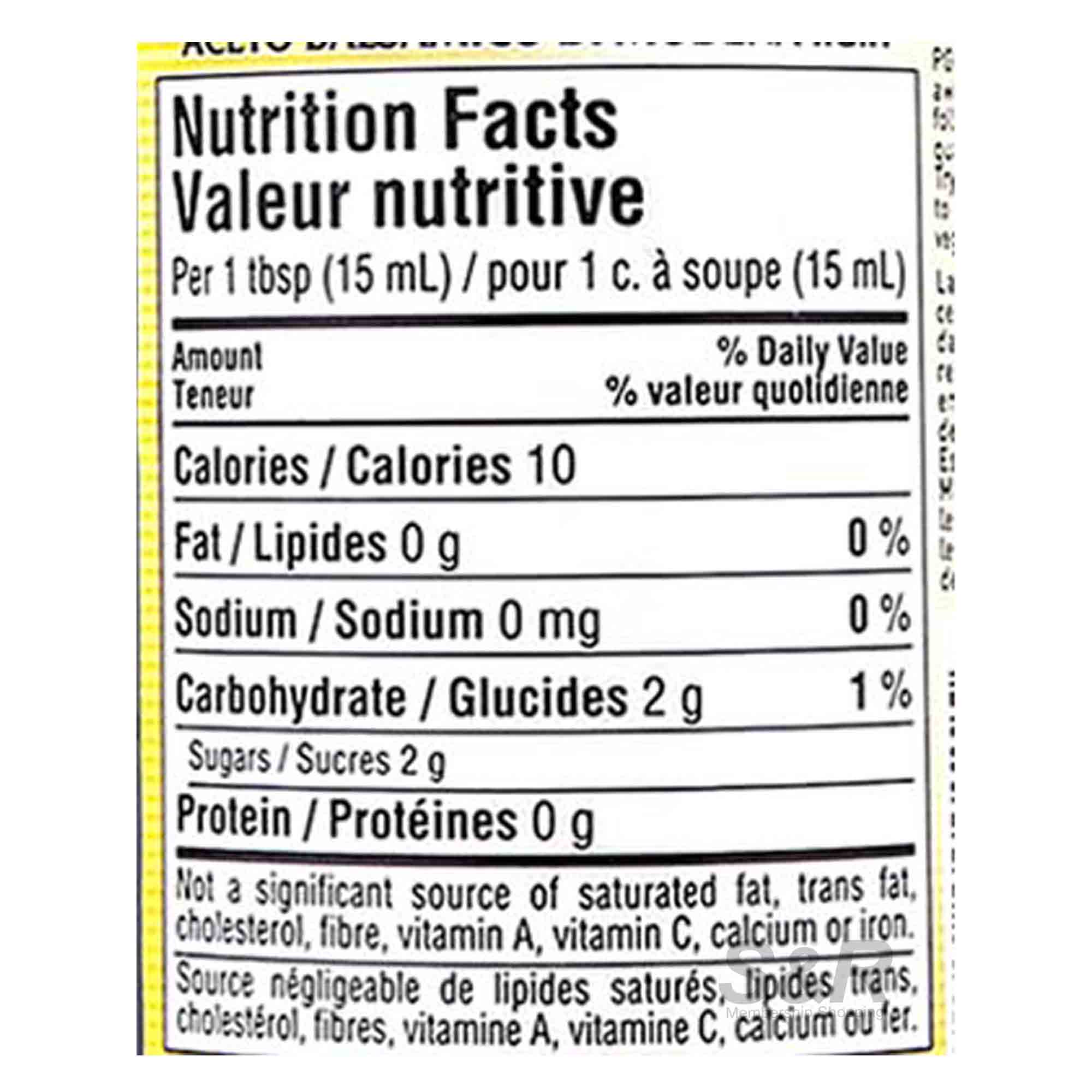 Bertolli Balsamic Vinegar Of Modena 500mL