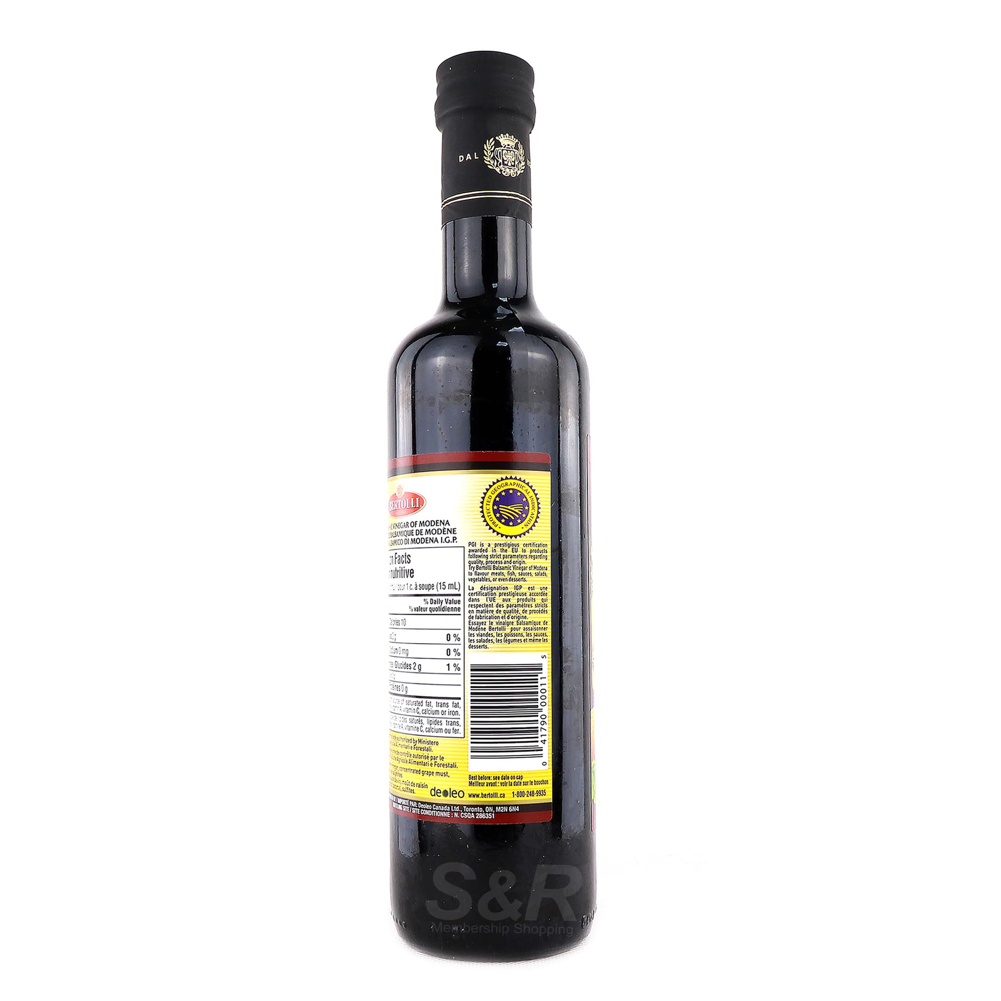 Bertolli Balsamic Vinegar Of Modena 500mL