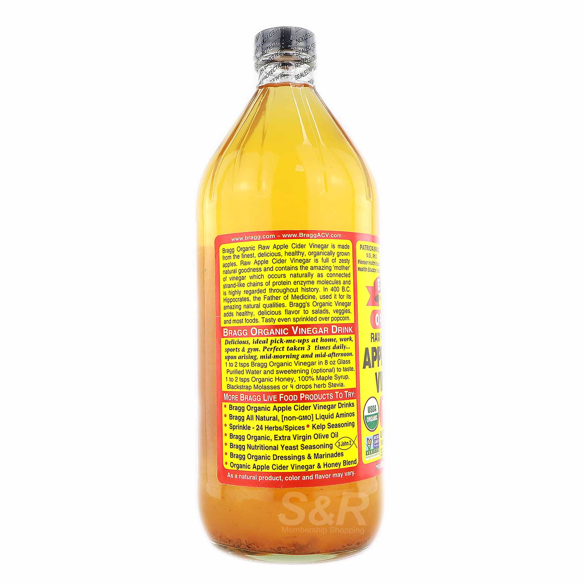 Organic Raw-Unfiltered Apple Cider Vinegar