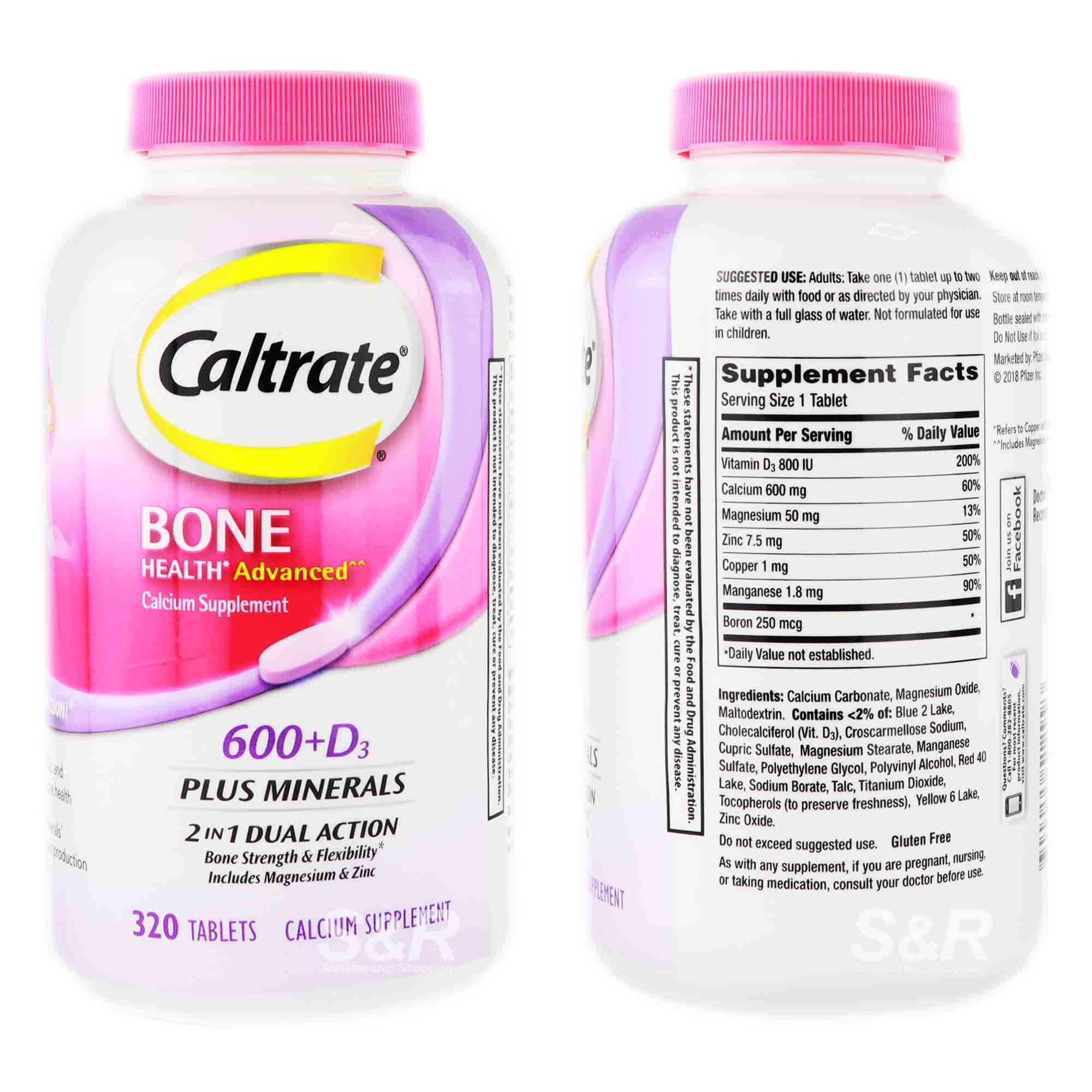 Bone Health Advanced 600+D3