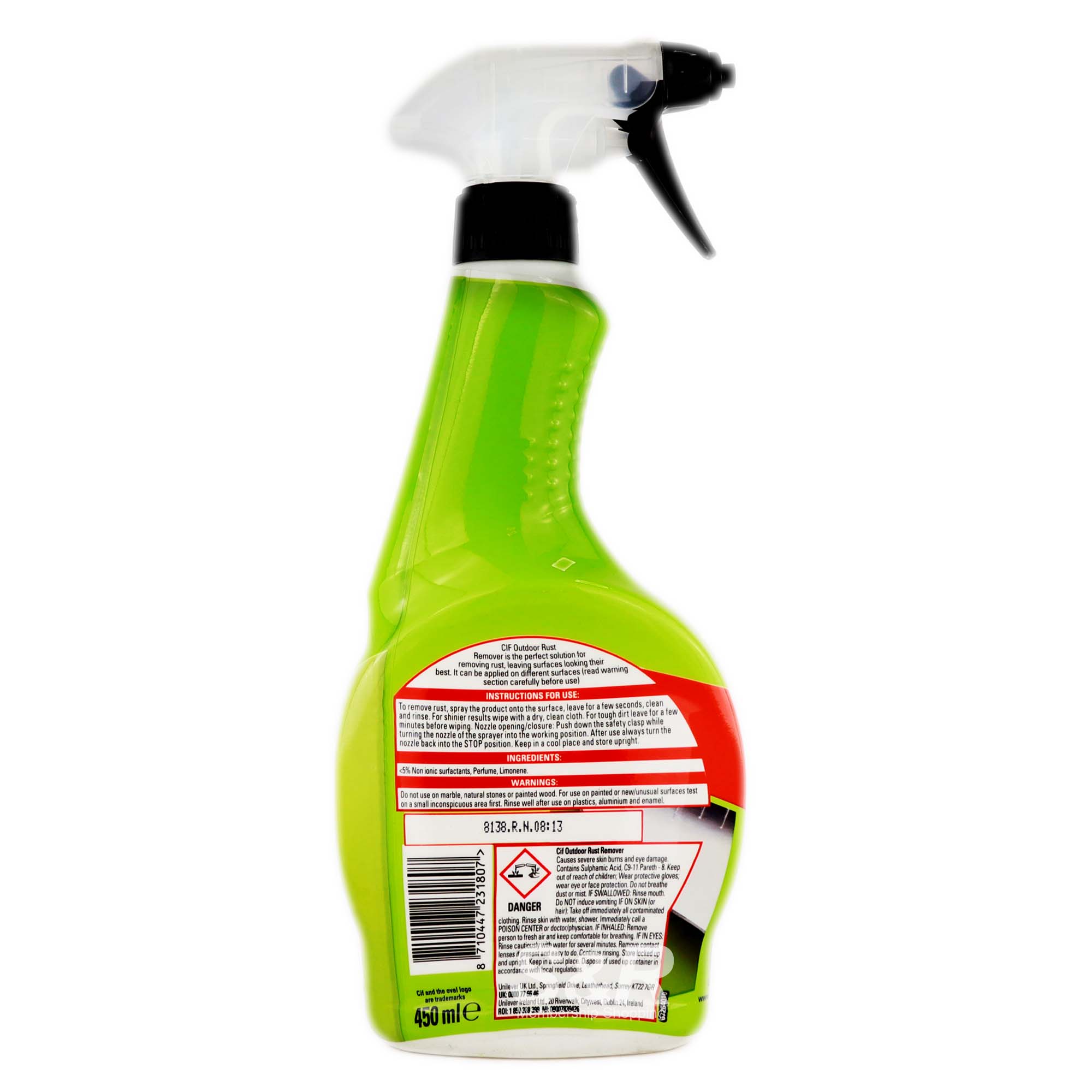 Cif Outdoor Rust Cleaner