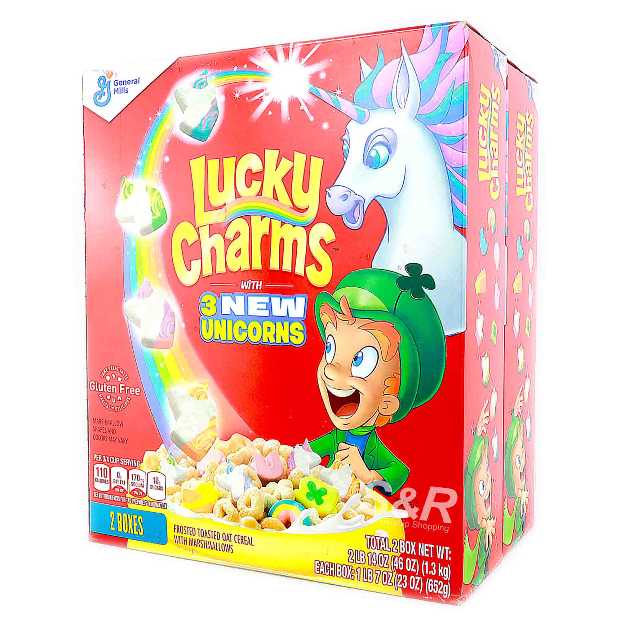 General Mills Lucky Charms Frosted Toasted Oat Cereal